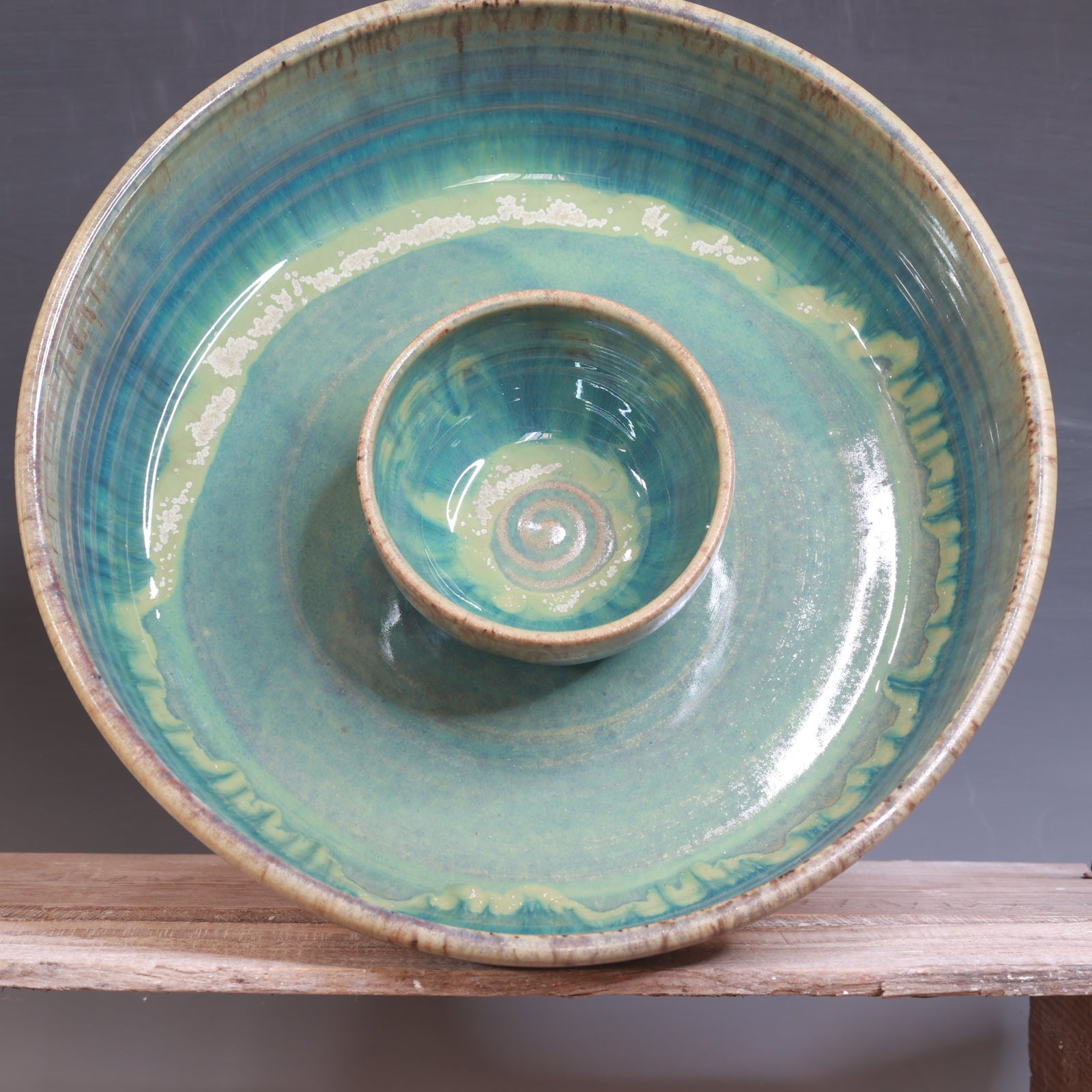 Aurora Green Chip and Dip