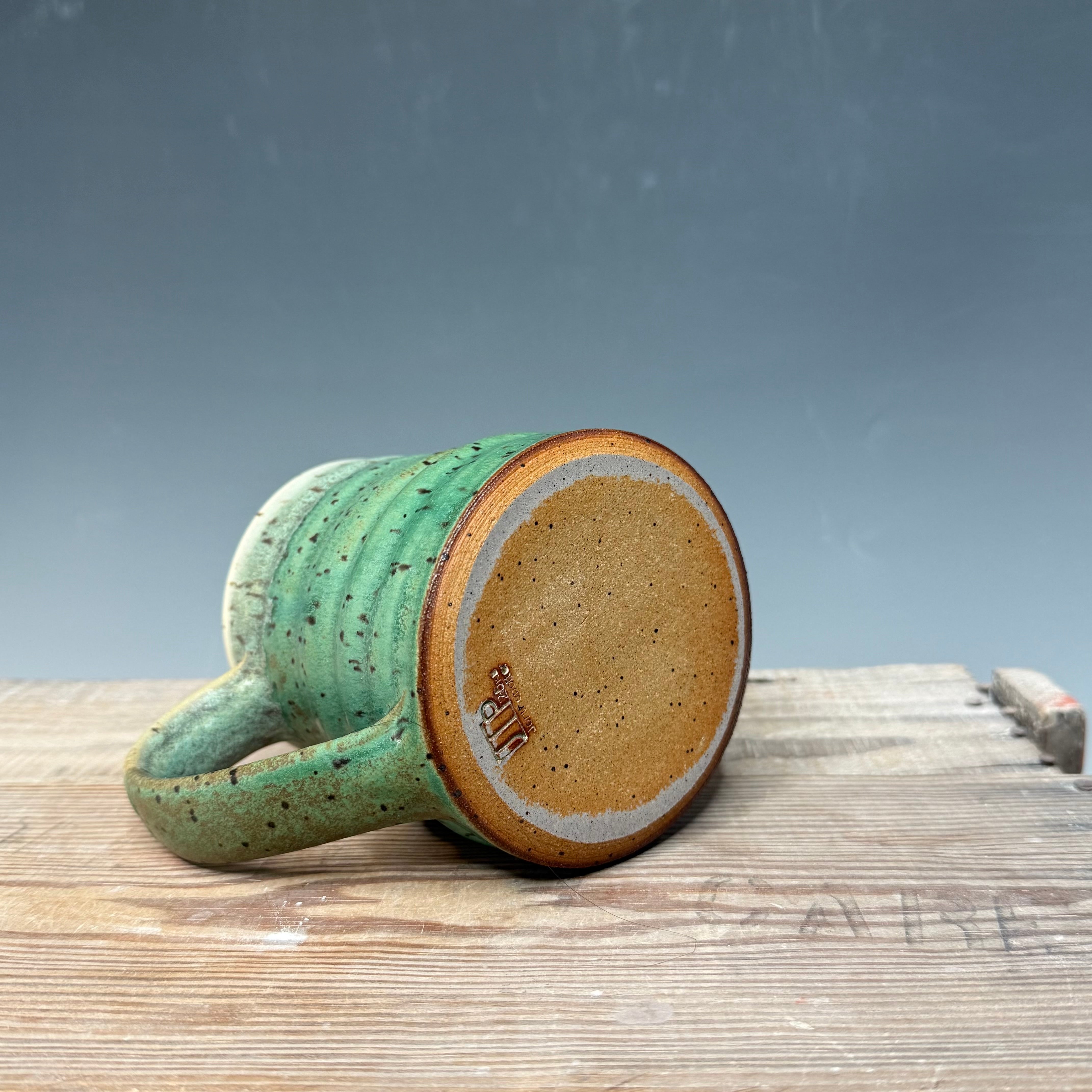 Speckled Salt and Patina Mug 20-21 oz.