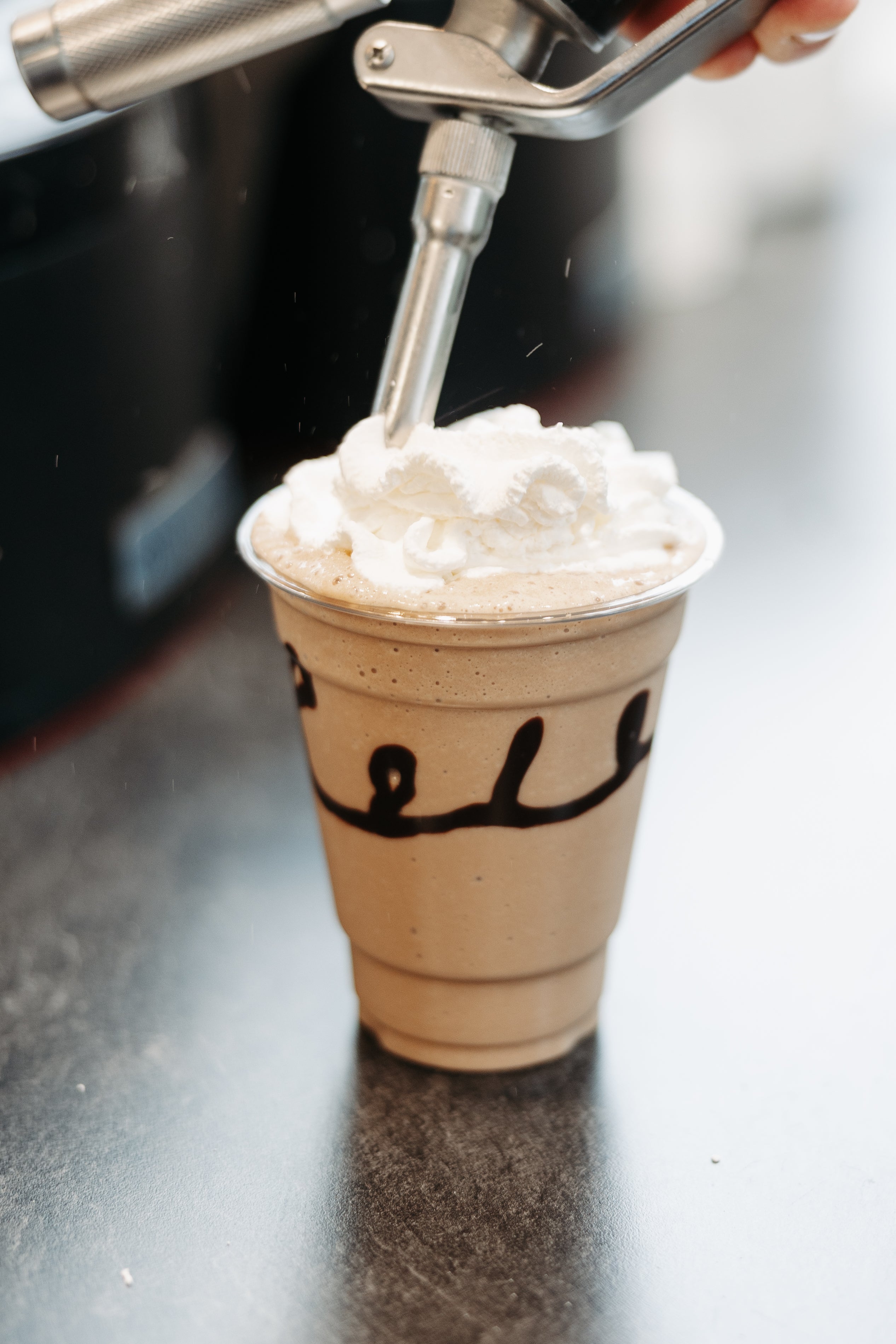 Mocha Monkey handcrafted espresso drink
