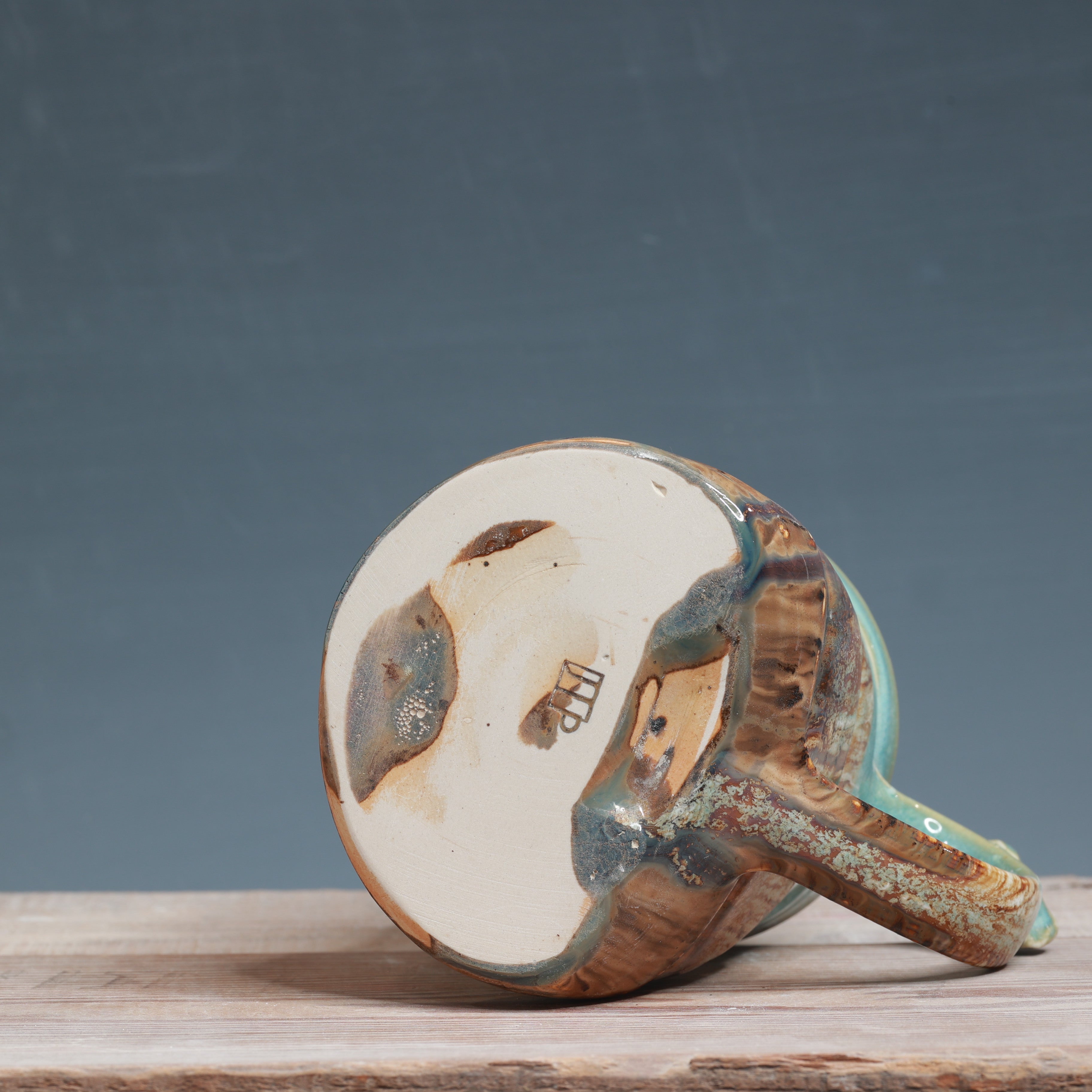 DROP mug - Norse Blue and Sandstone