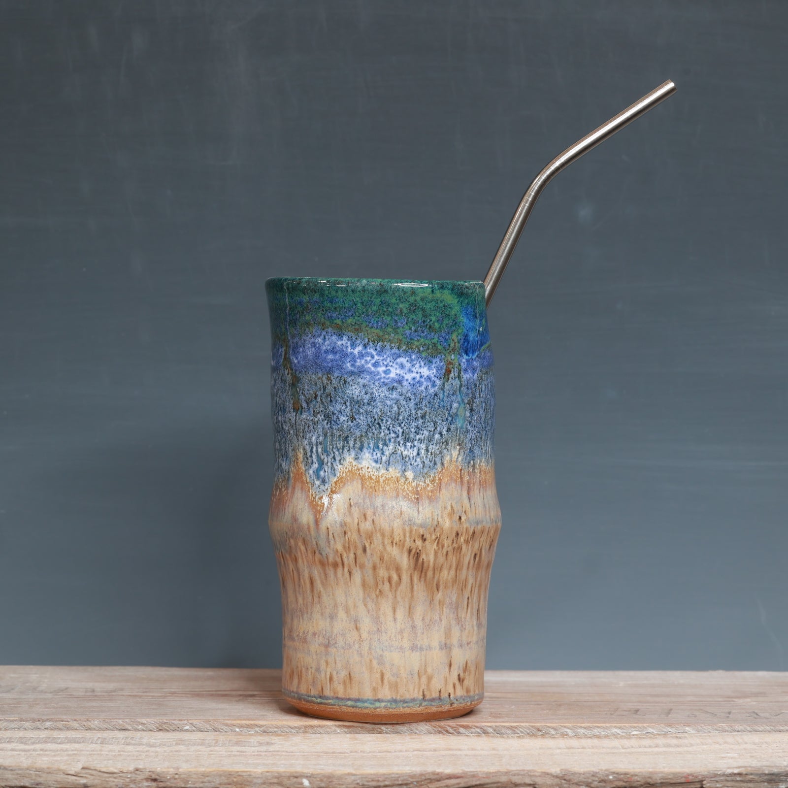 Beachy Straw Cup 18-19 oz.