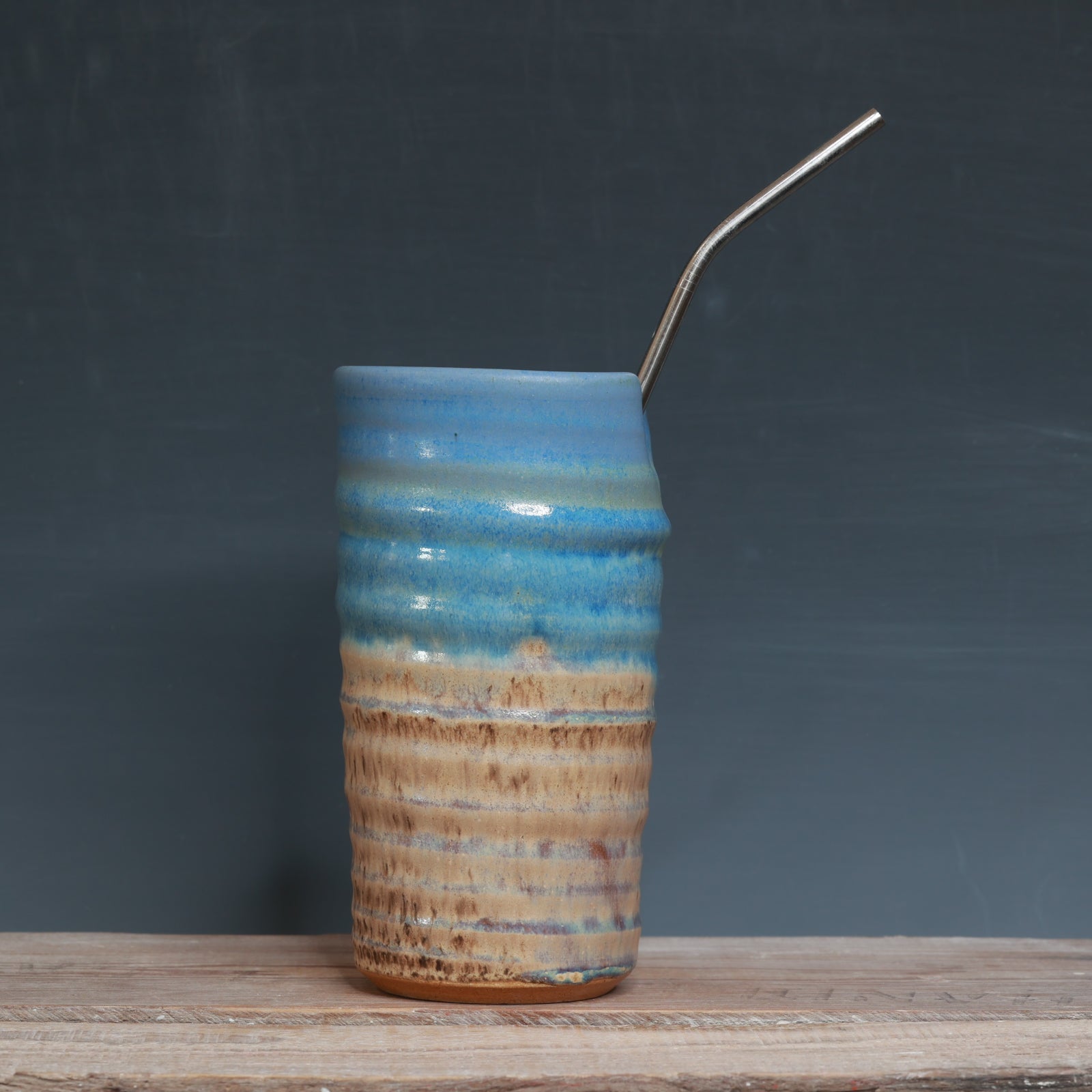 Capri Blue Straw Cup 20 oz.