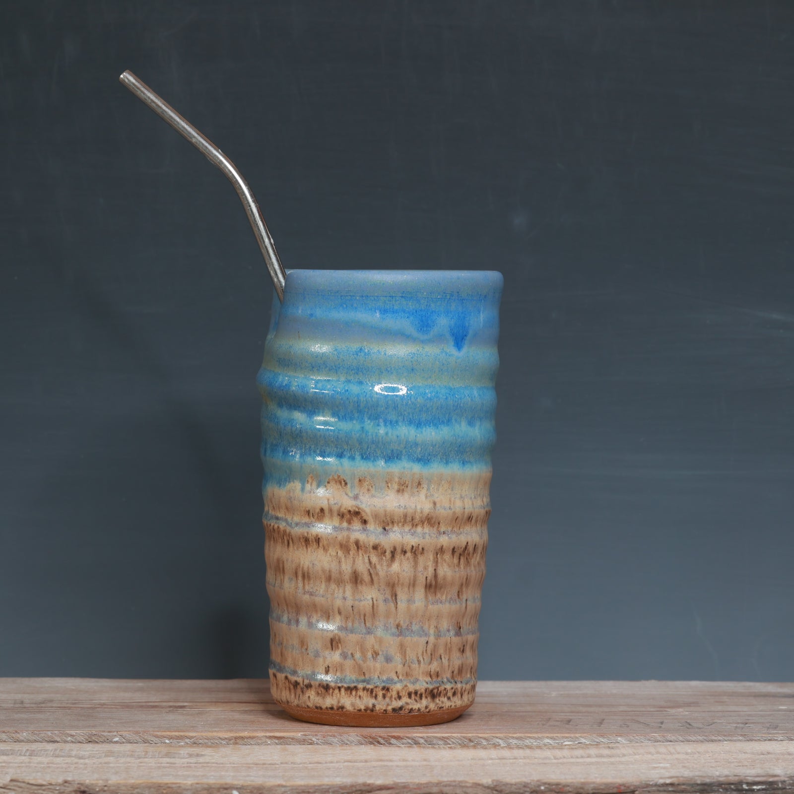 Capri Blue Straw Cup 20 oz.