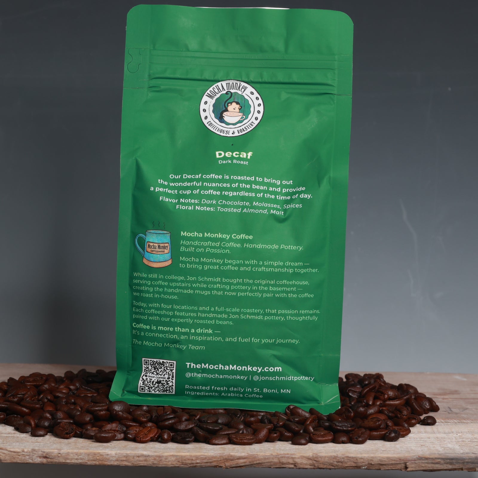 Decaf, Dark Roast
