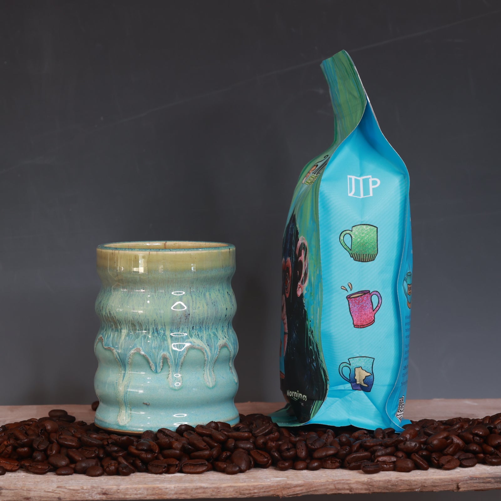 Coffee Beans and Mug Bundle - Morning Mischief Light Roast