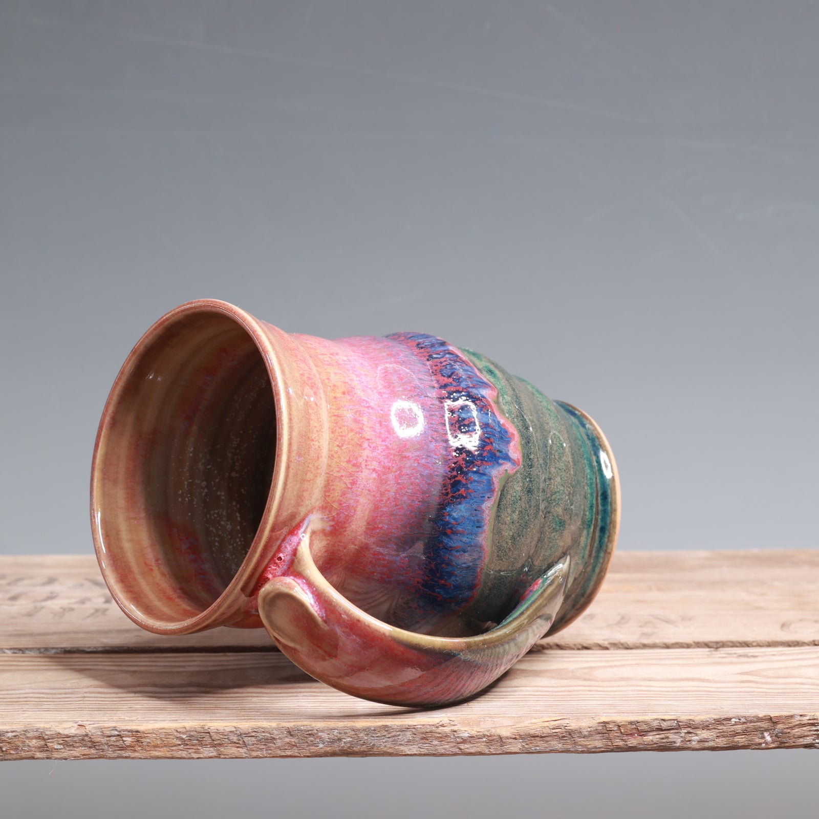 Raspberry Mist and Blue Surf Mug - 15 oz.