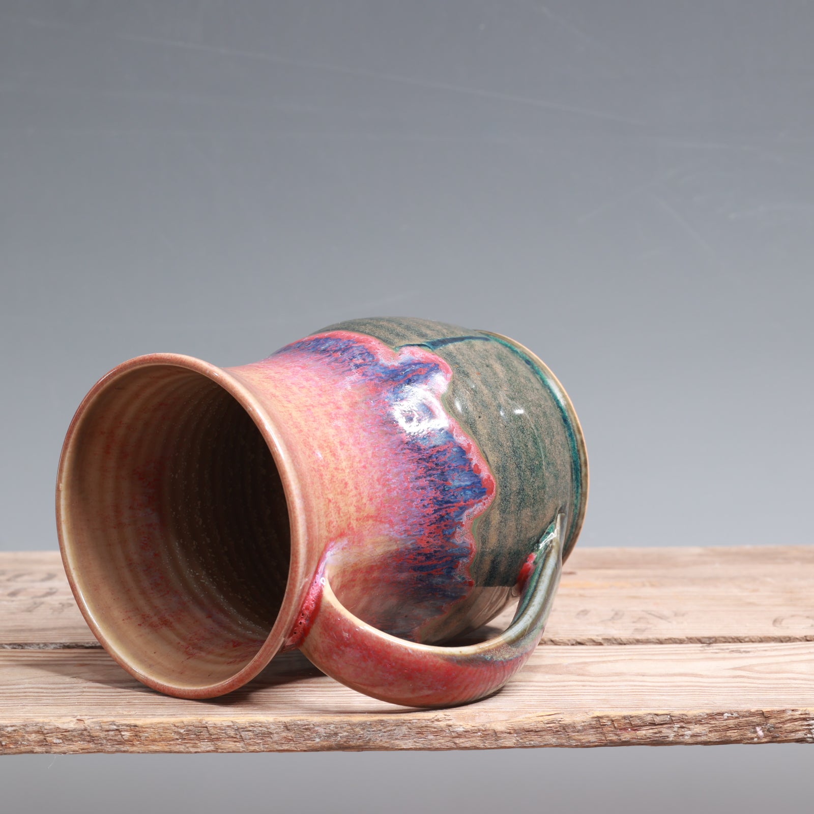 Raspberry Mist and Blue Surf Mug - 15-17 oz.