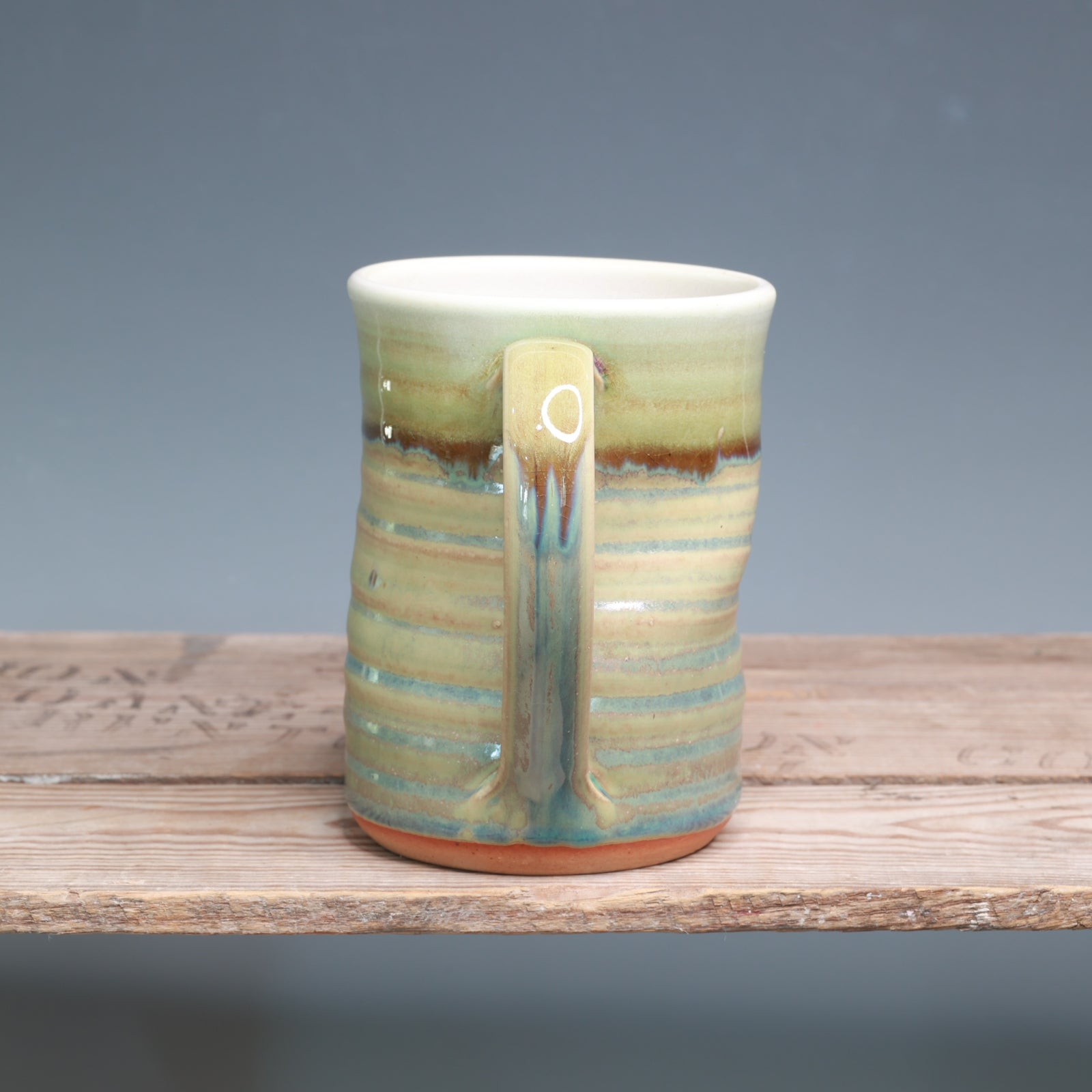 Alabaster over Green Tea Mug - 16 oz.