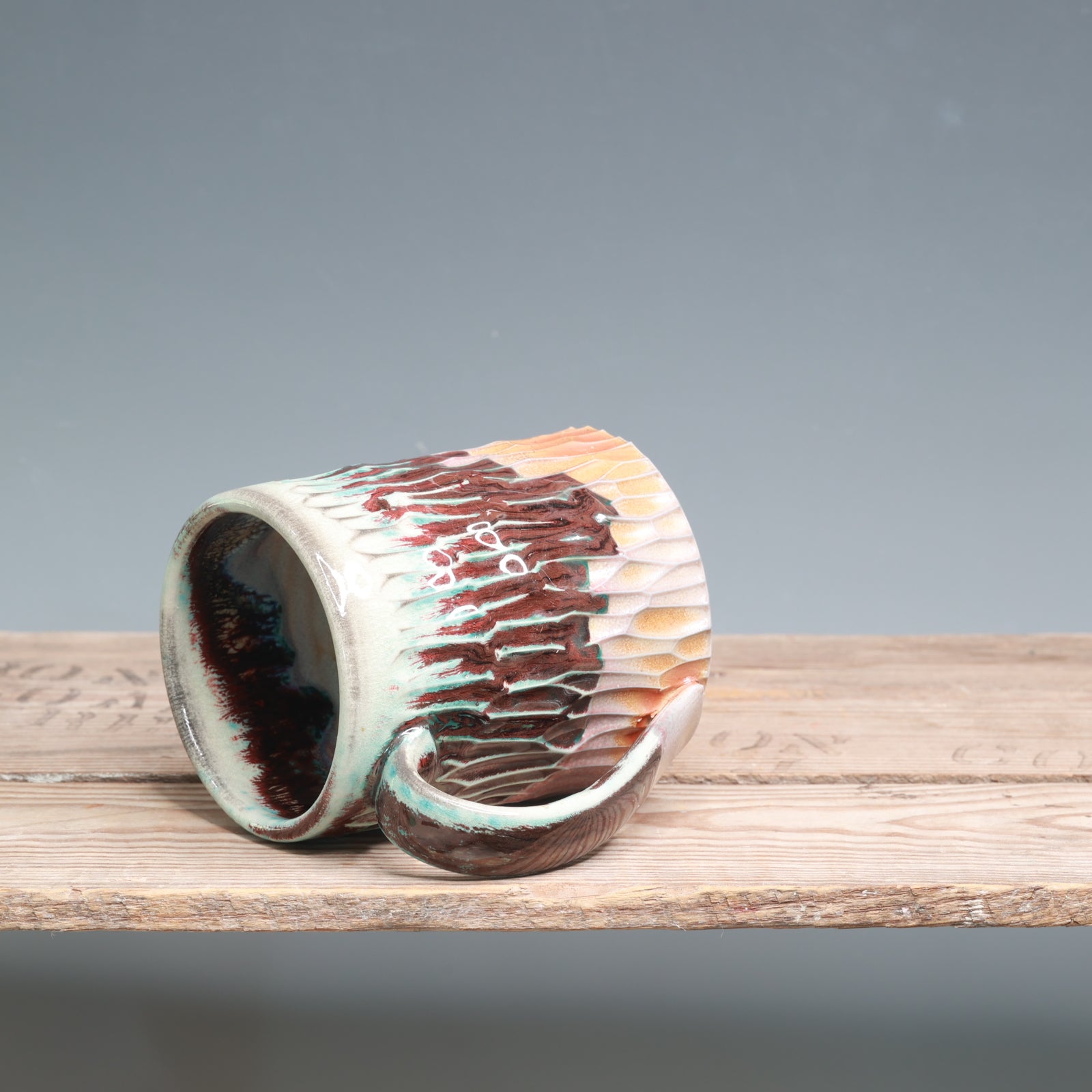 Soda Carved Mug - 11 oz.