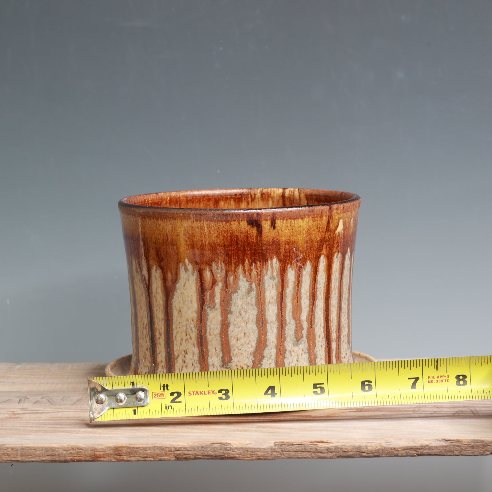 Copper over Sandstone Planter