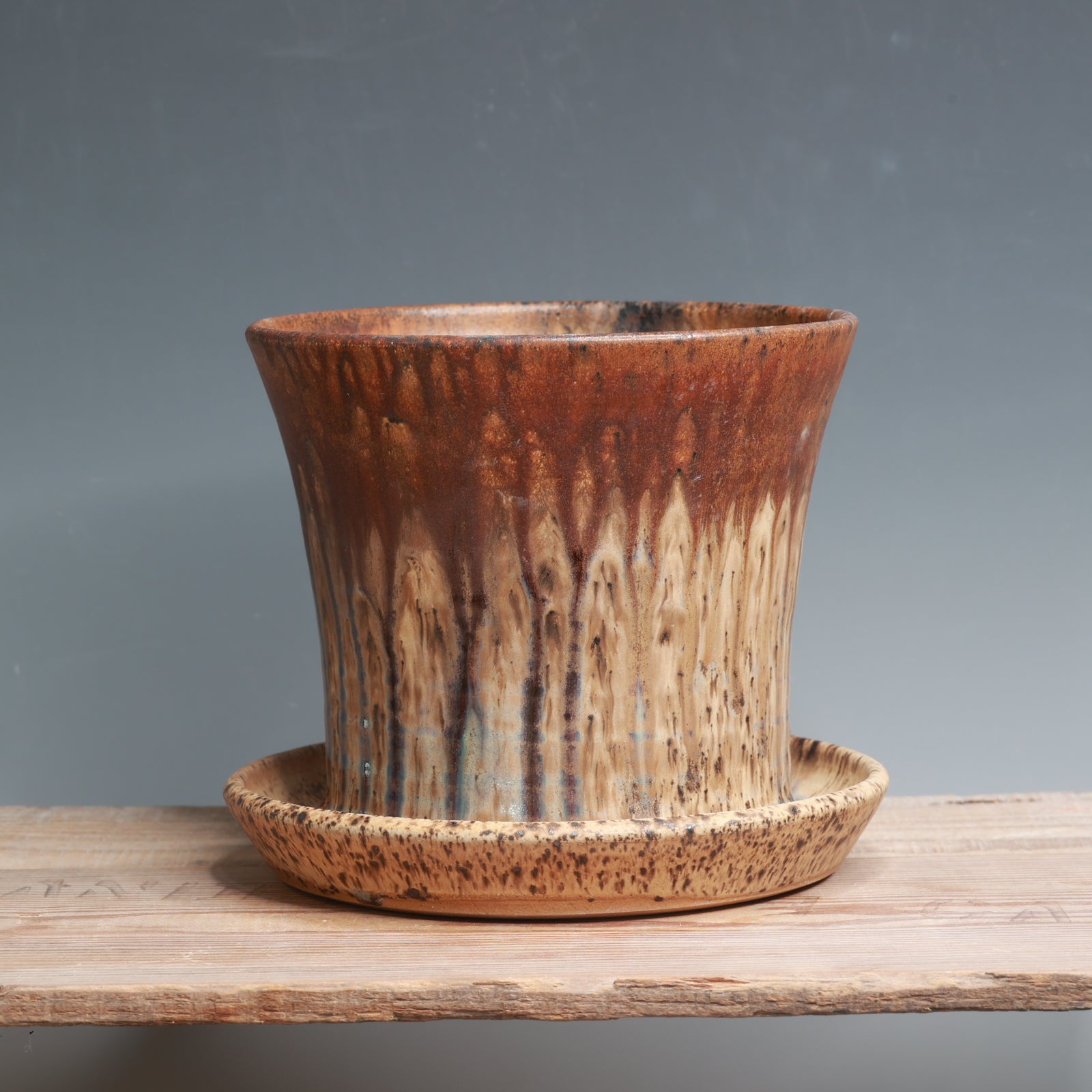 Copper over Sandstone Planter