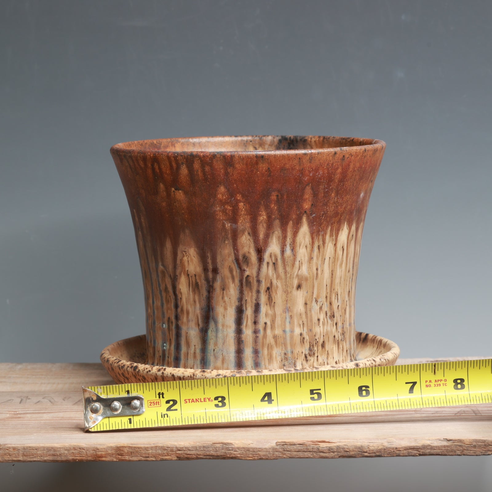 Copper over Sandstone Planter