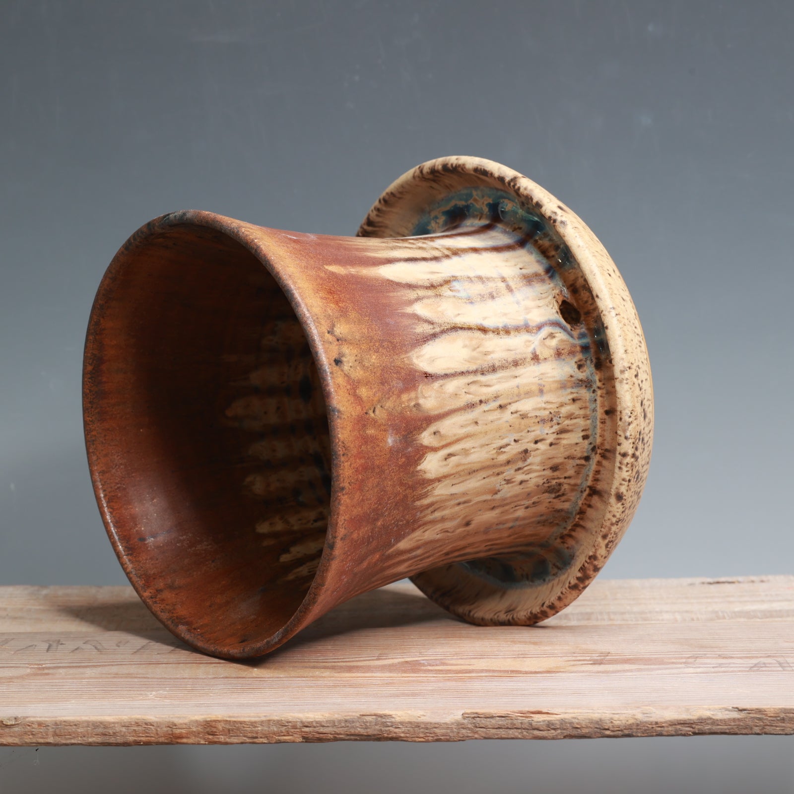Copper over Sandstone Planter