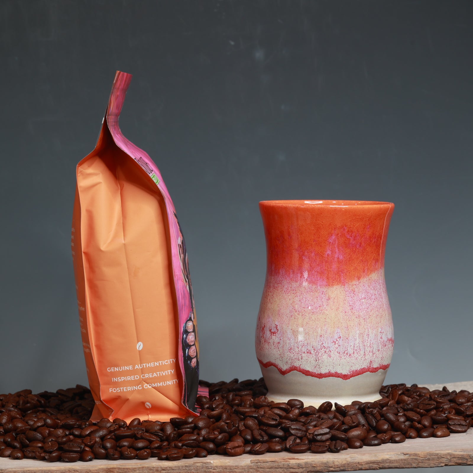 Coffee Beans and Mug Combo - House Blend Medium Roast