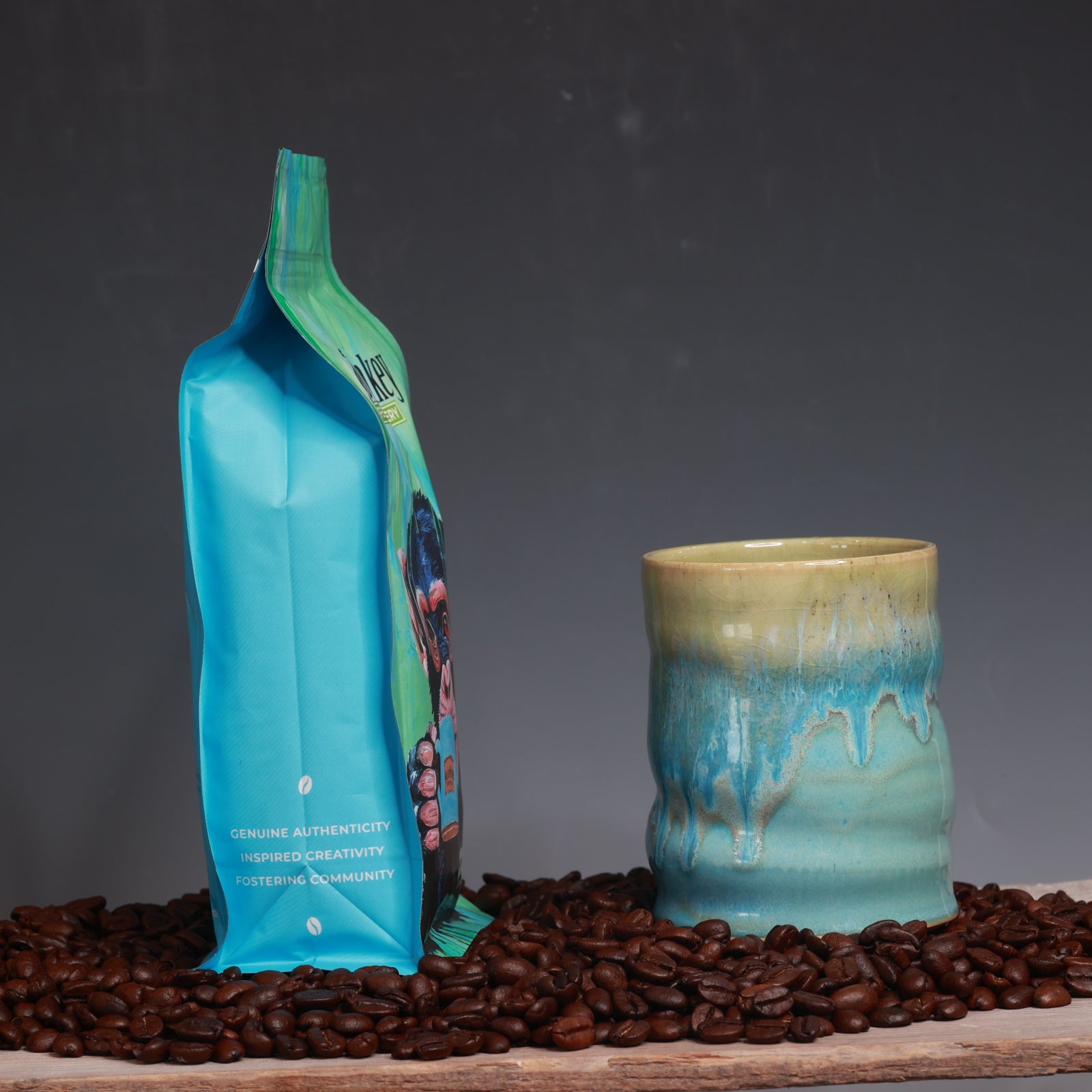 Coffee Beans and Mug Bundle - Morning Mischief Light Roast