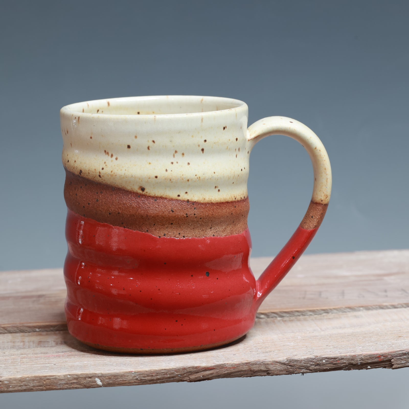 Red and Salt Speckled Clay 15-16 oz.
