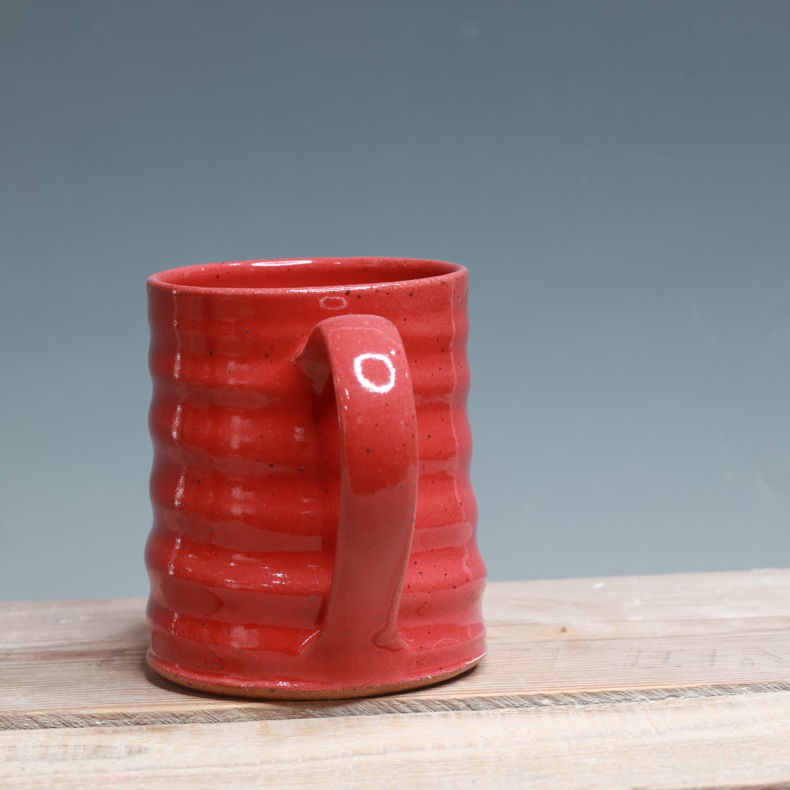 Speckled Red Spiral 17-18oz.