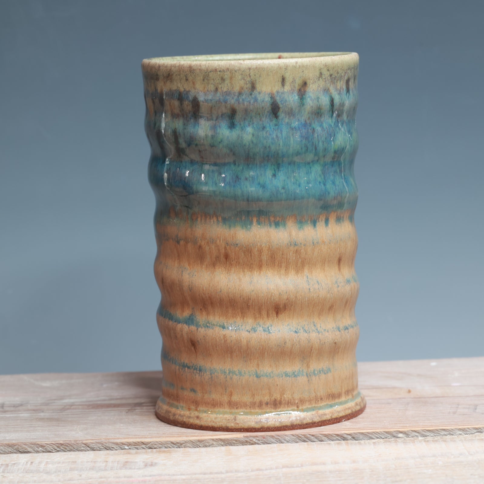 Aurora Green over Sandstone 22-23oz.