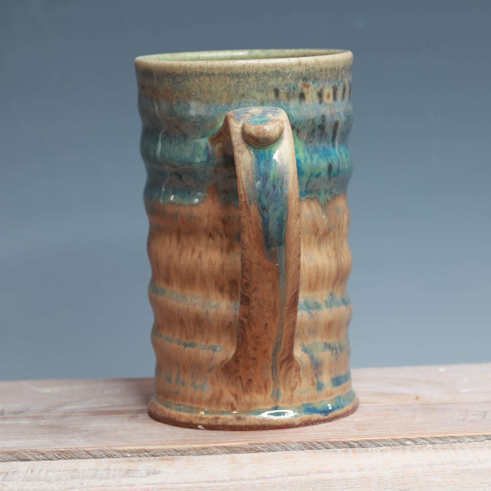 Aurora Green over Sandstone 22-23oz.