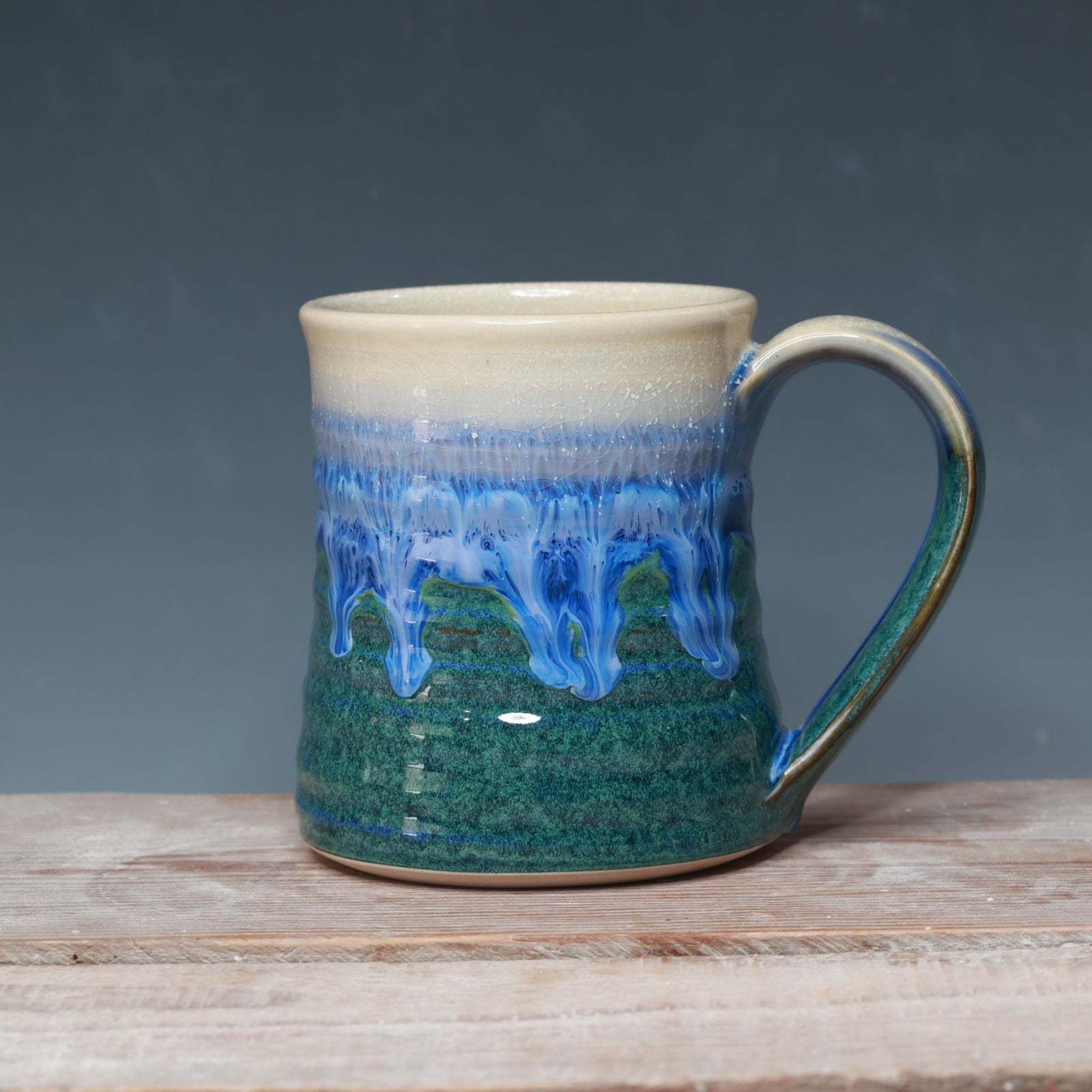 Blue Surf mug 14-15 oz.