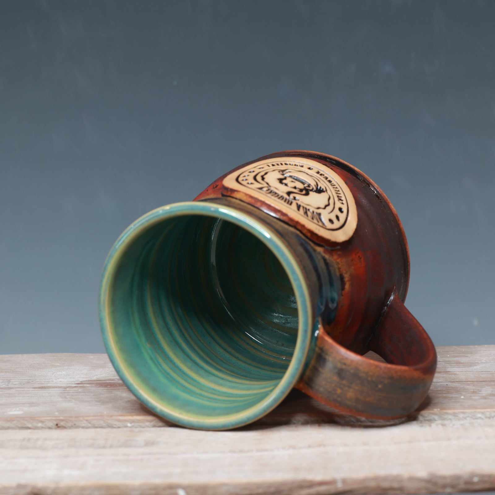 Desert Sunset Mocha Monkey mug 18-19 oz.