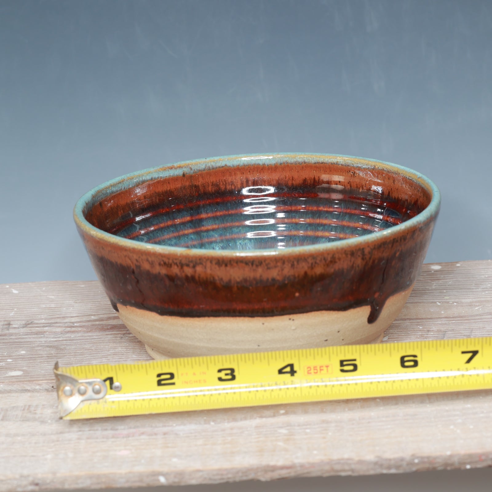 Norse Blue and Copper Bowl