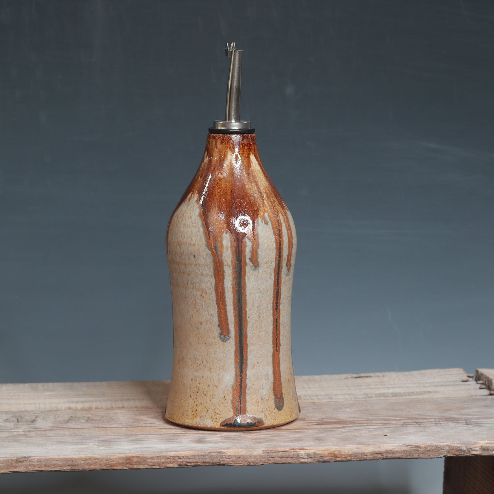 Copper Ore over Winter Wood Oil Dispenser