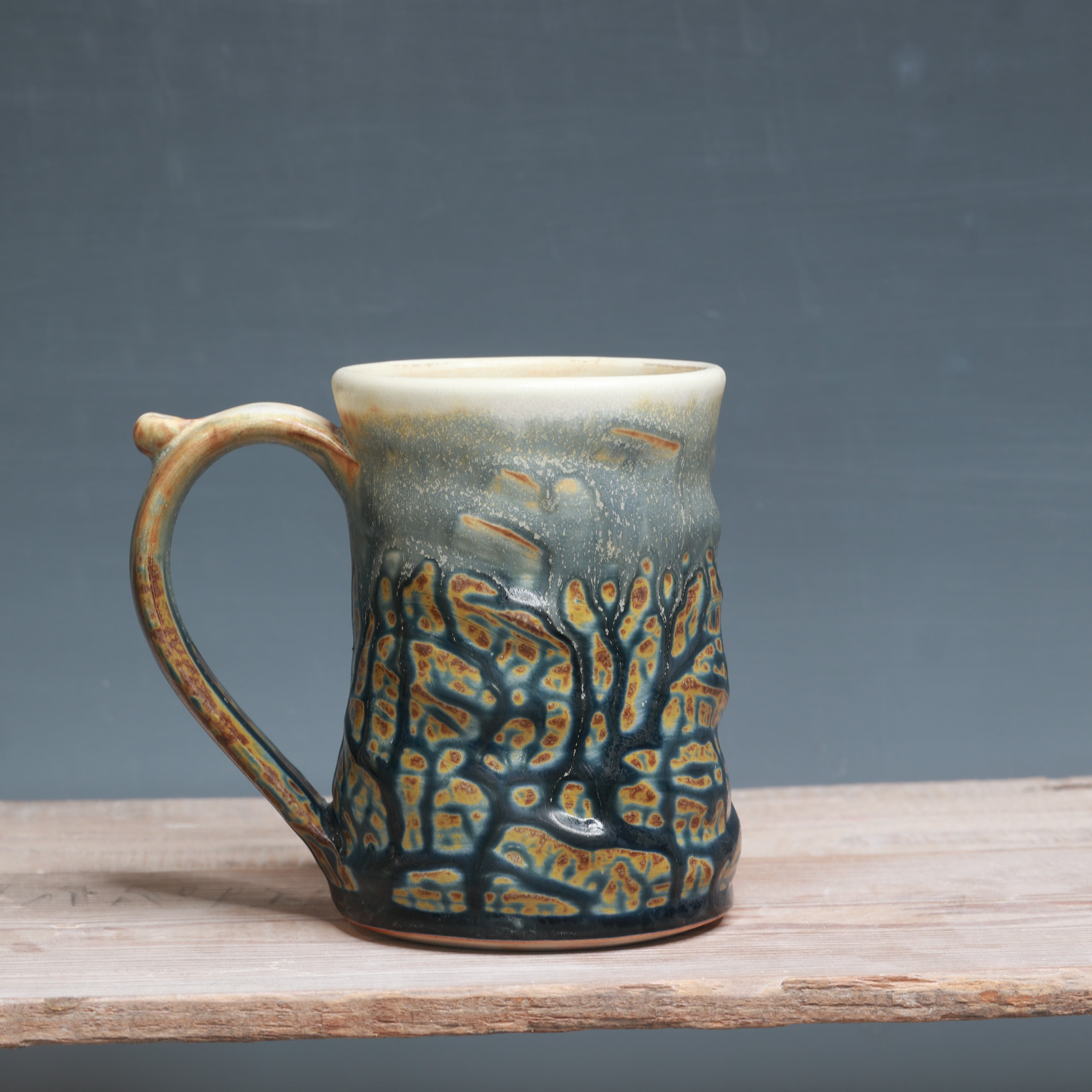 Blue Ash mug 15-16 oz.