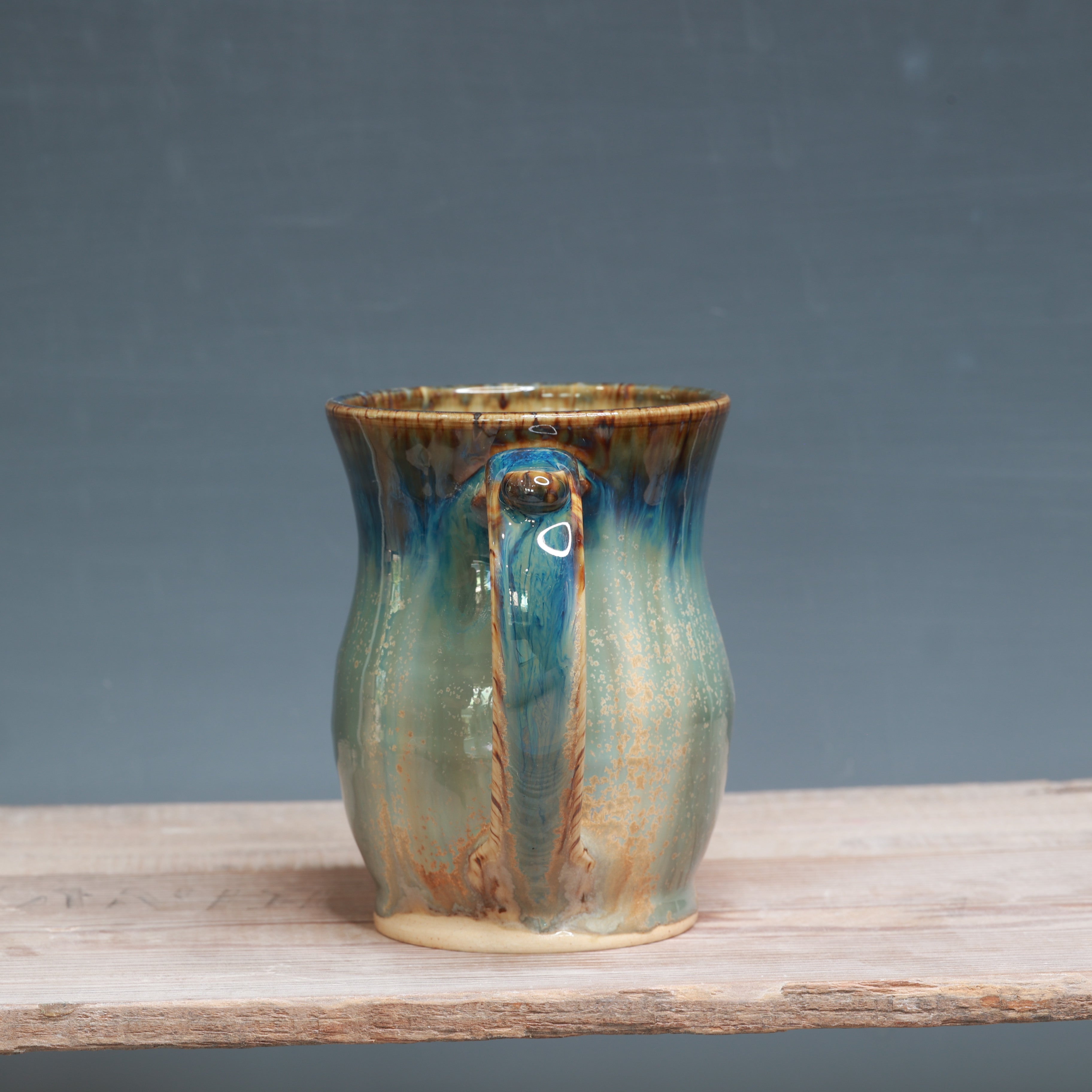 Midnight Rain over Winterwood mug 12-13 oz.