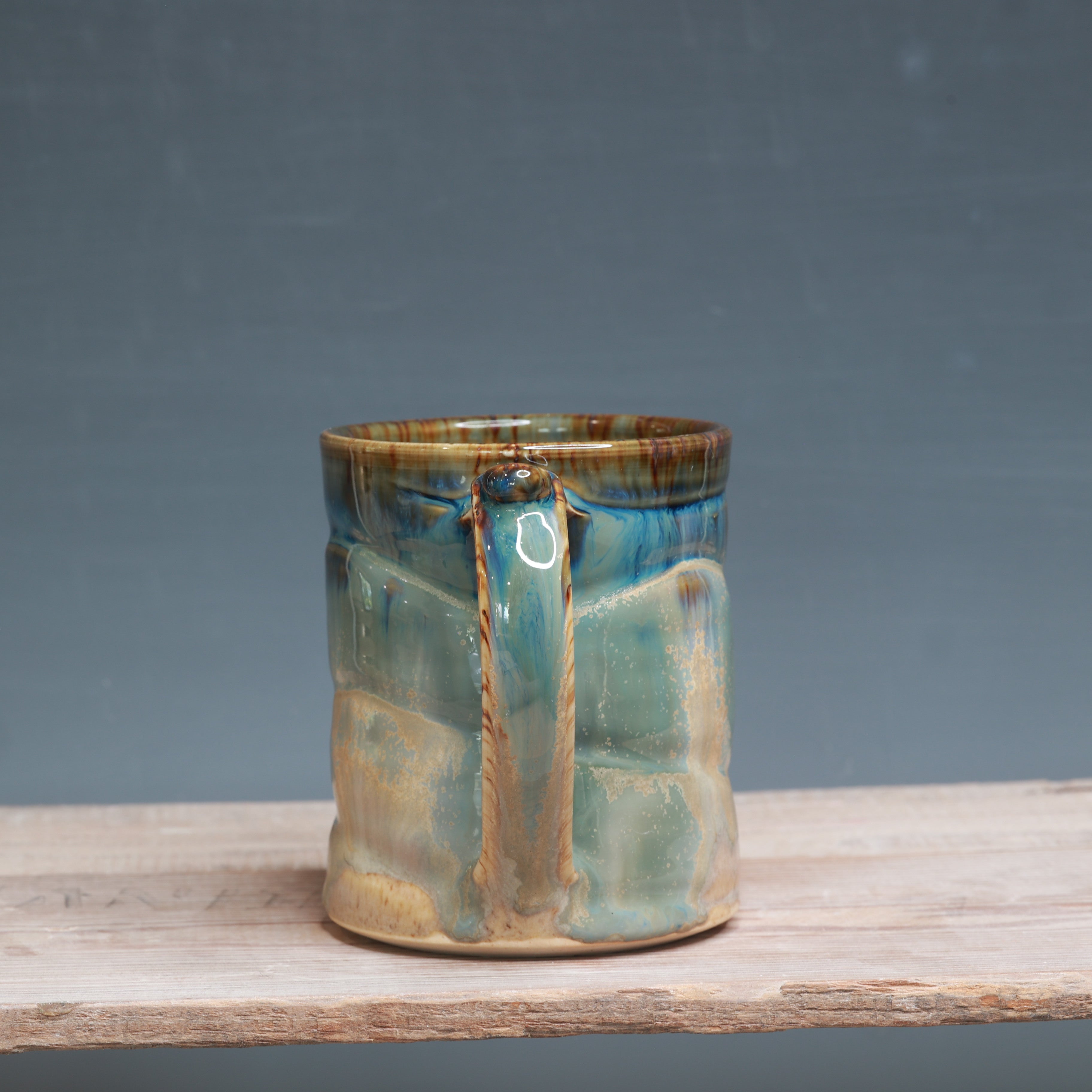 Midnight Rain over Winterwood mug 14 oz.