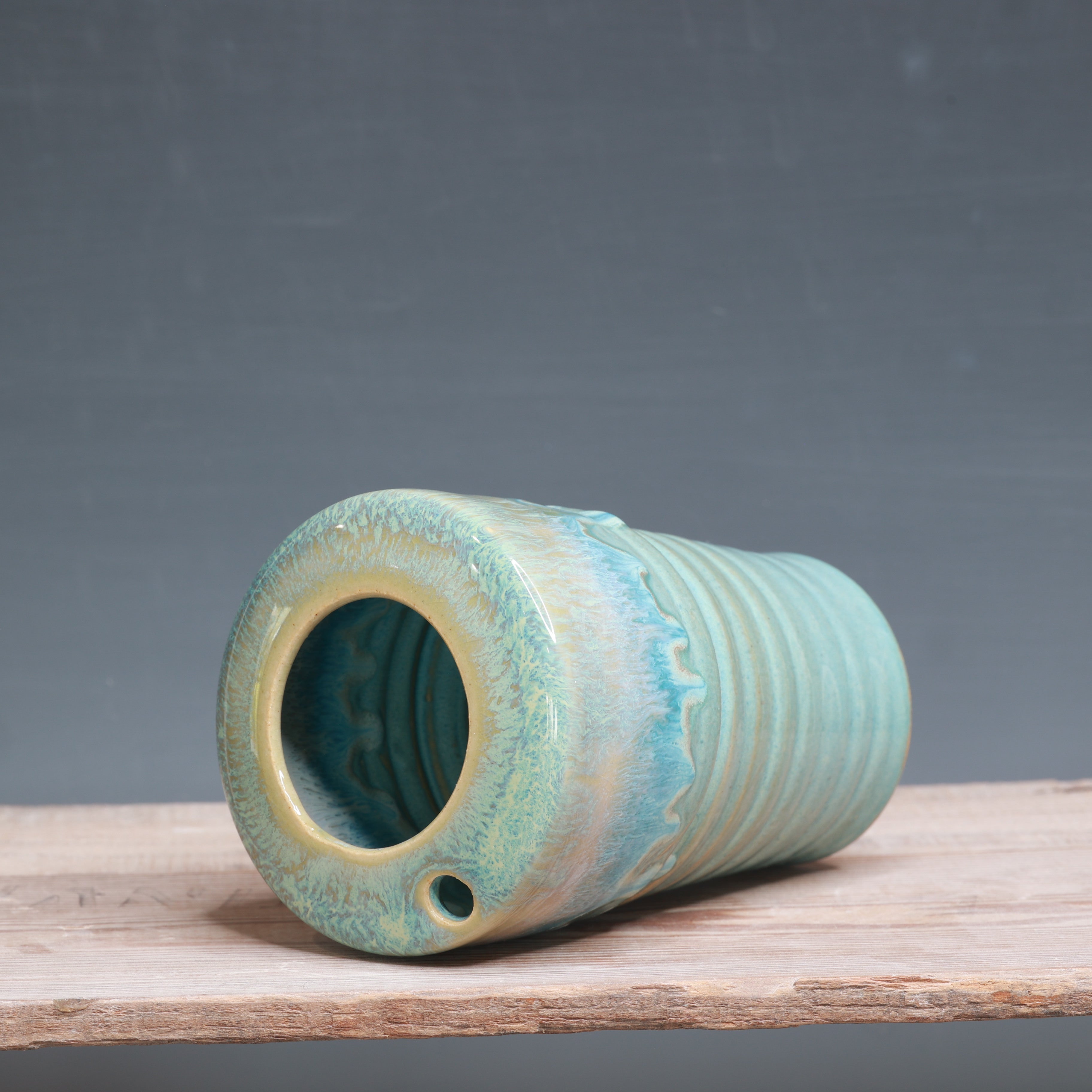 Green Tea and Norse Blue Travel Cup 18 oz.