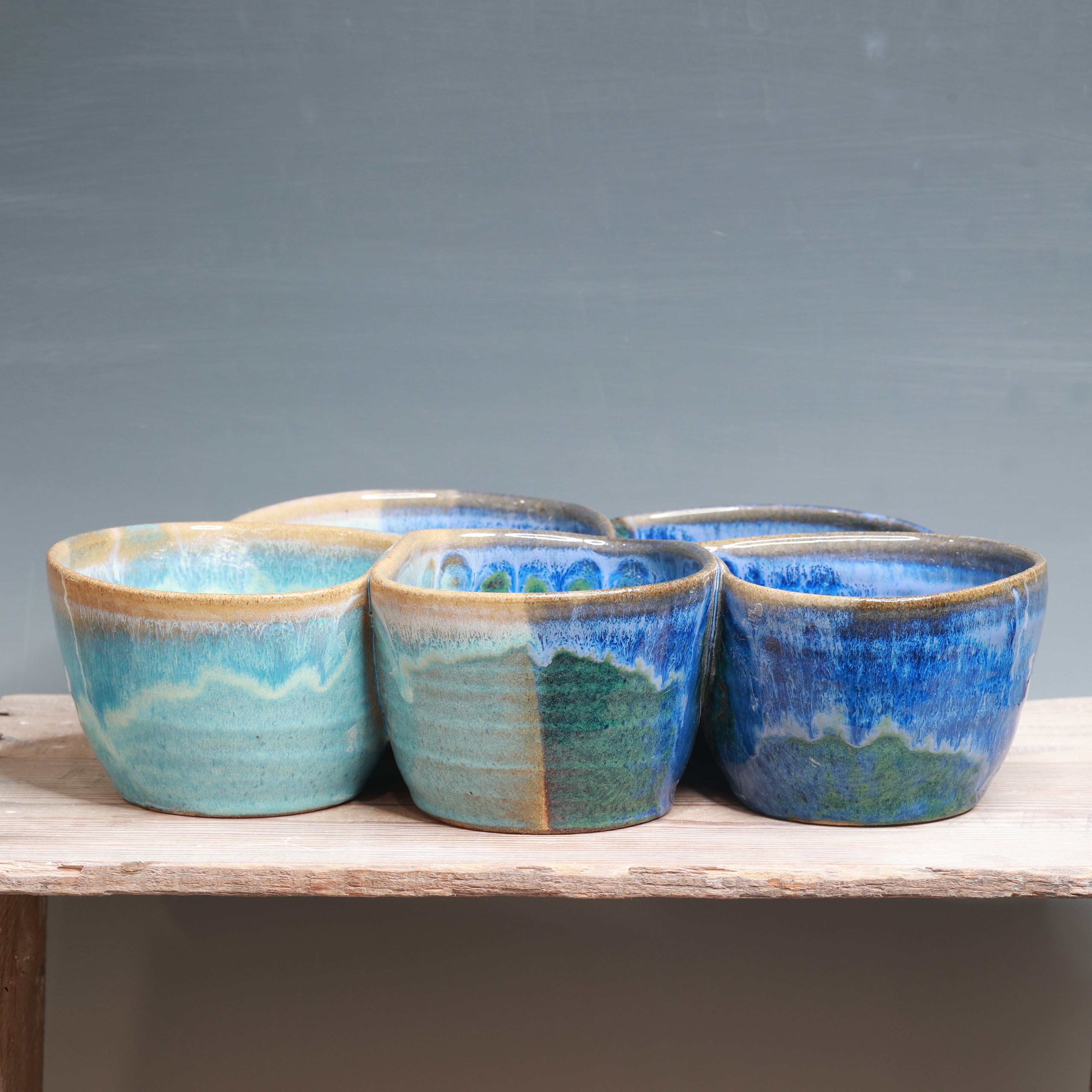 Smash Bowl - 5, Blue surf and Norse Blue