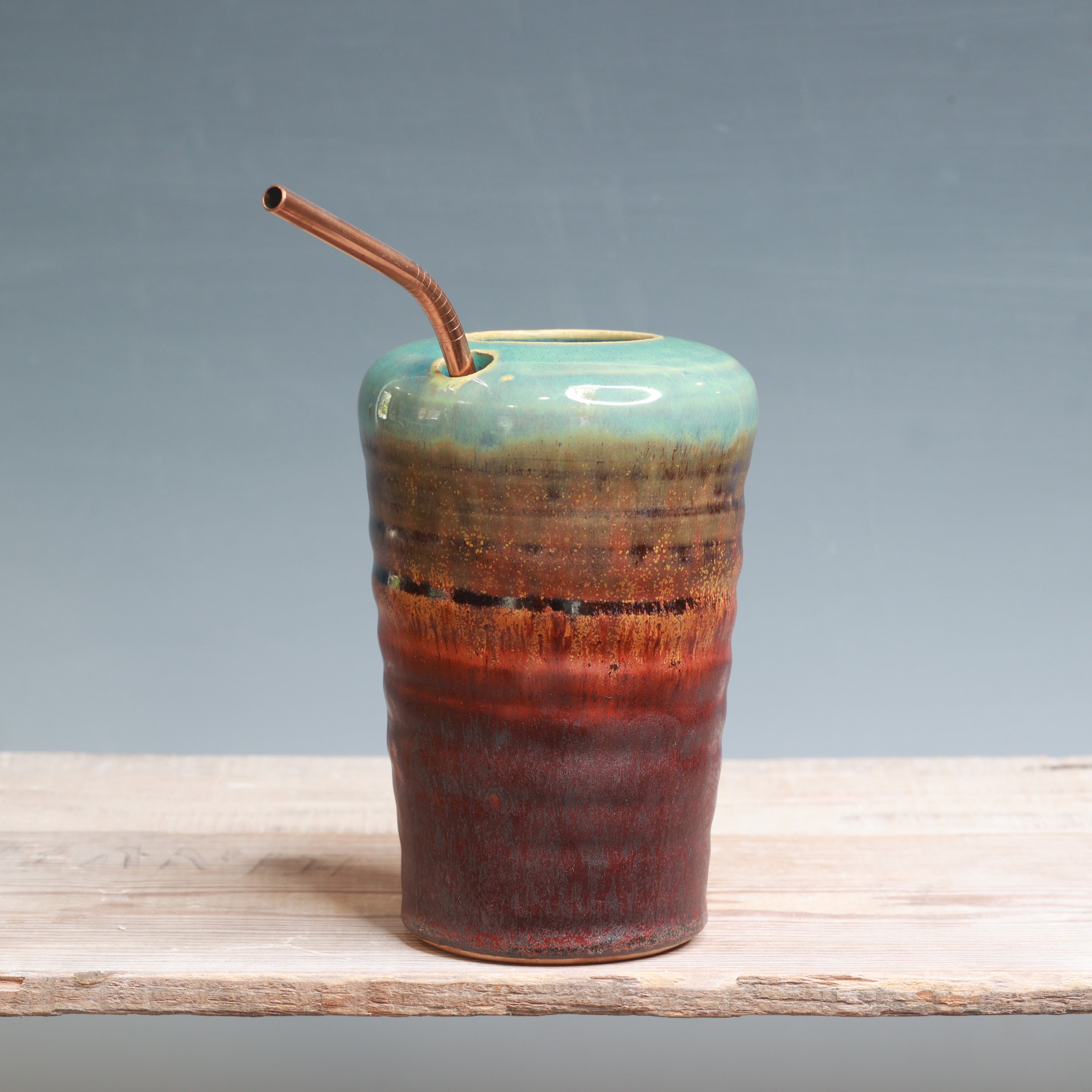 Desert Sunset Straw Cup 13 oz.