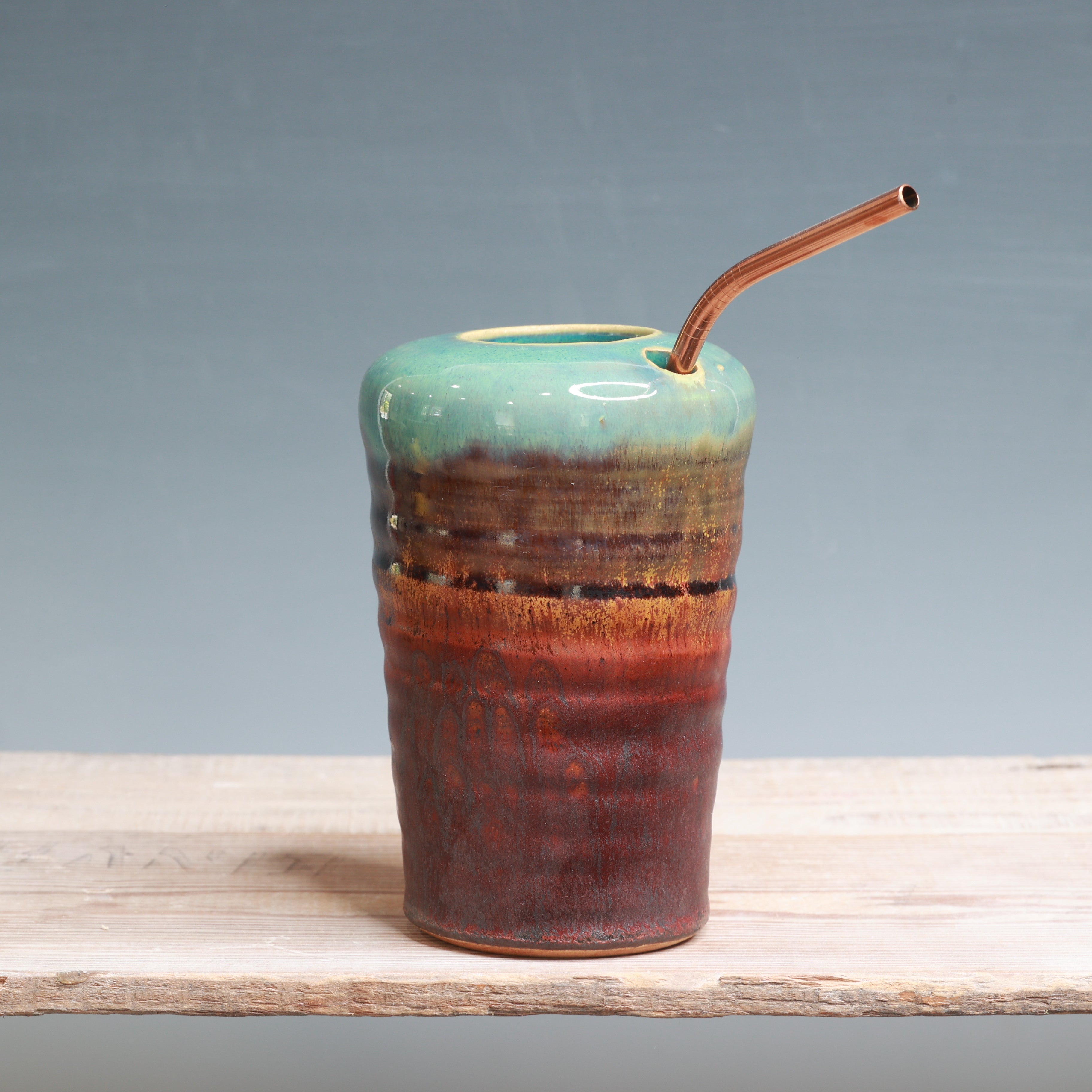 Desert Sunset Straw Cup 13 oz.