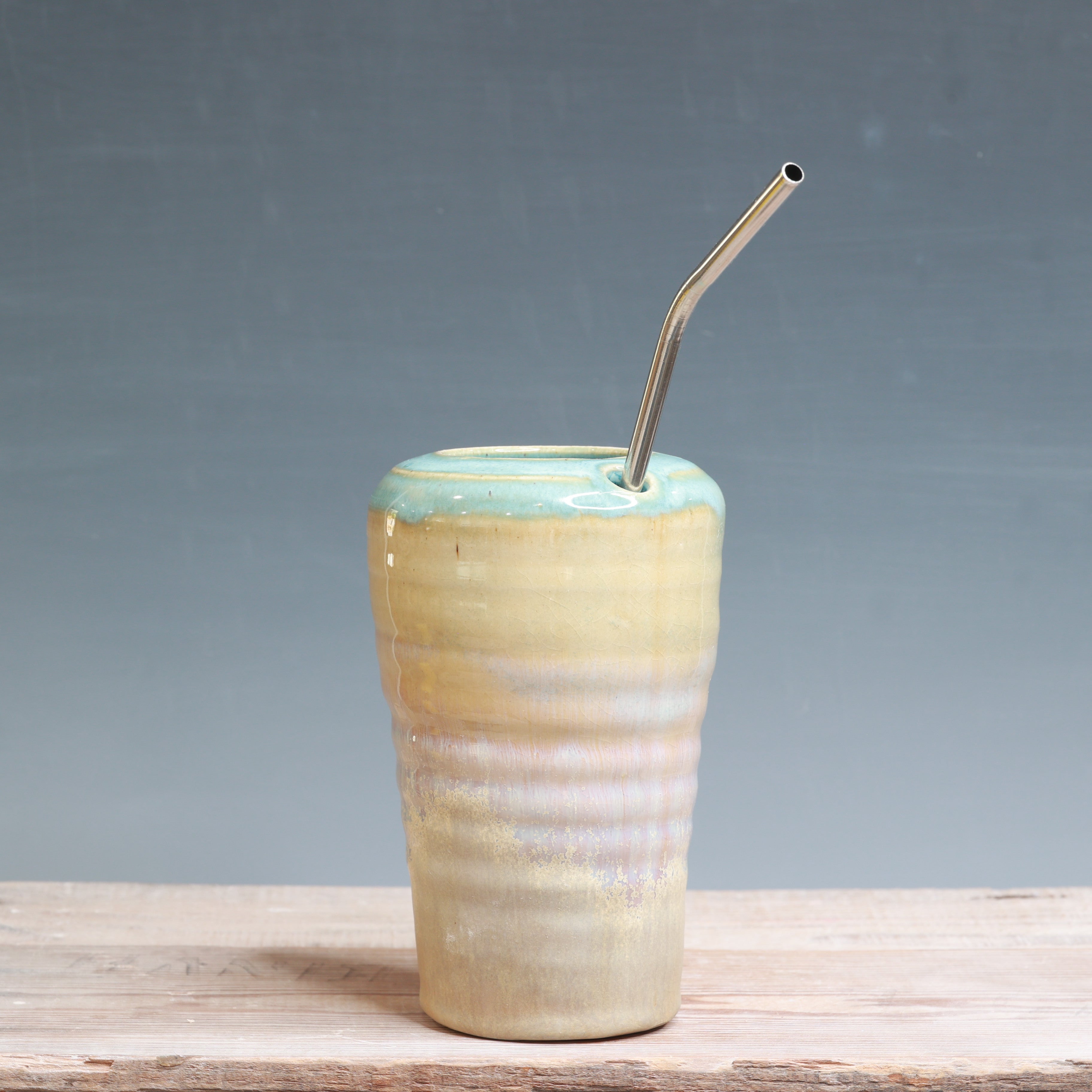 Norse Blue Straw Cup 17 oz.