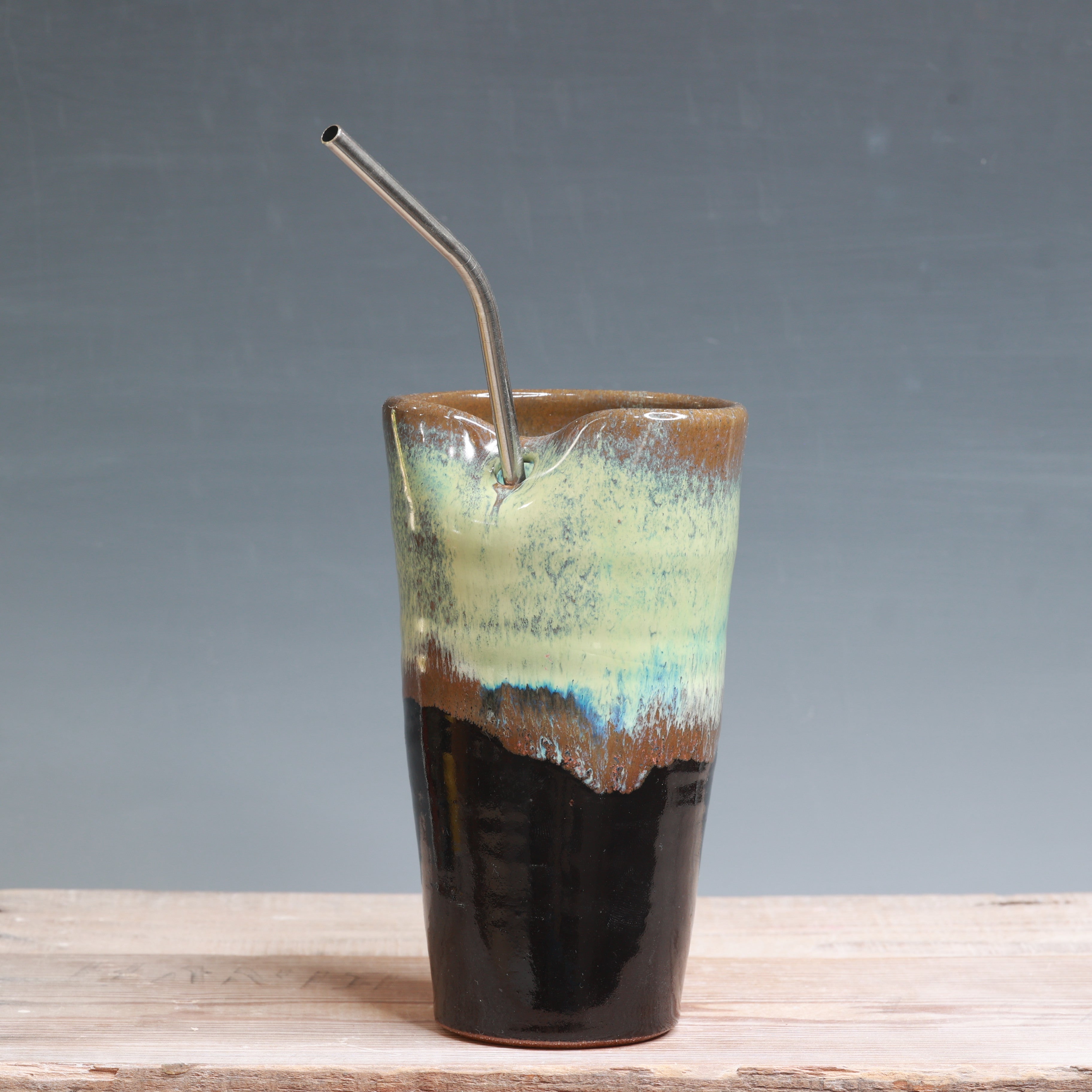 Northern Lights Straw Cup 17 oz.