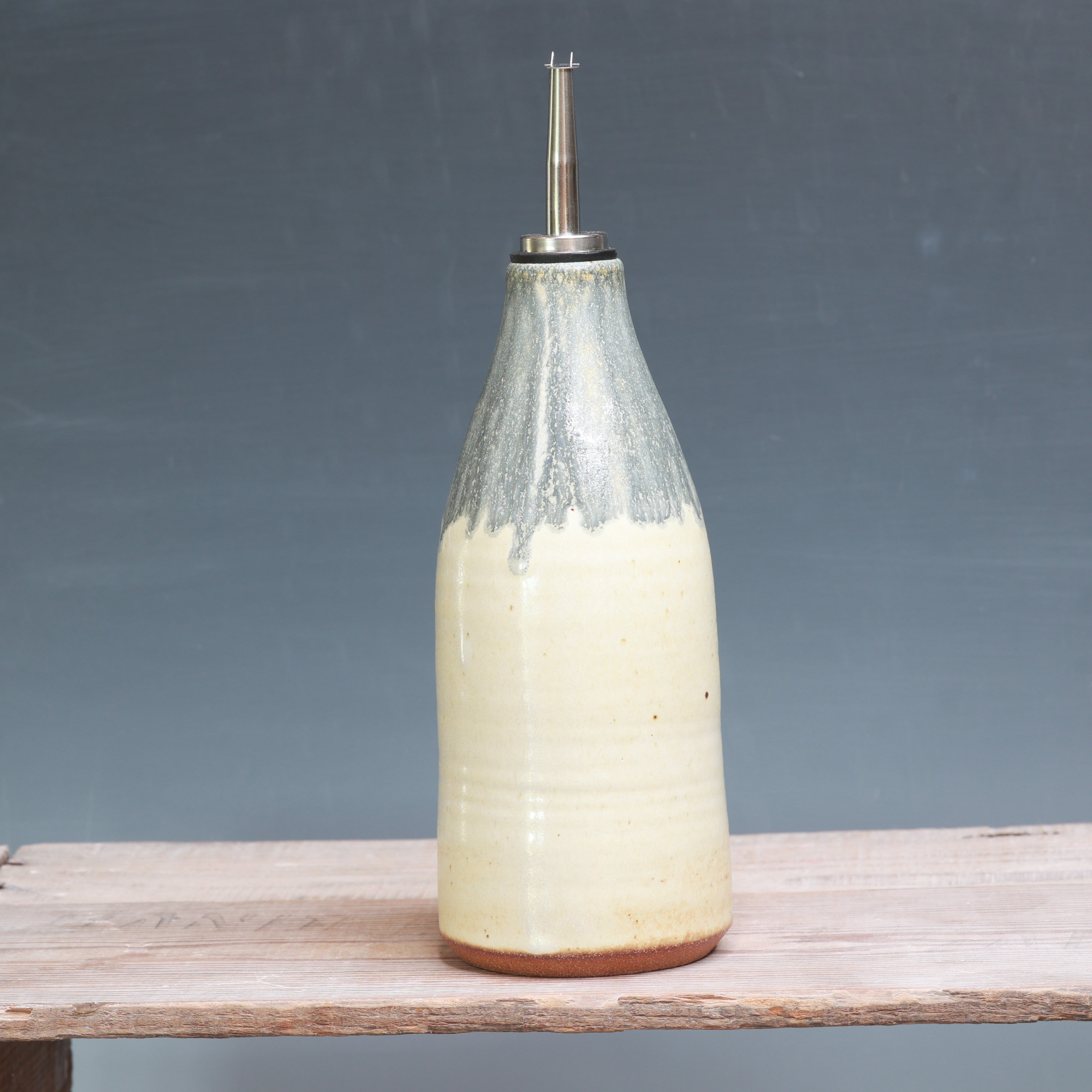Blue Ash and Salt Oil Dispenser