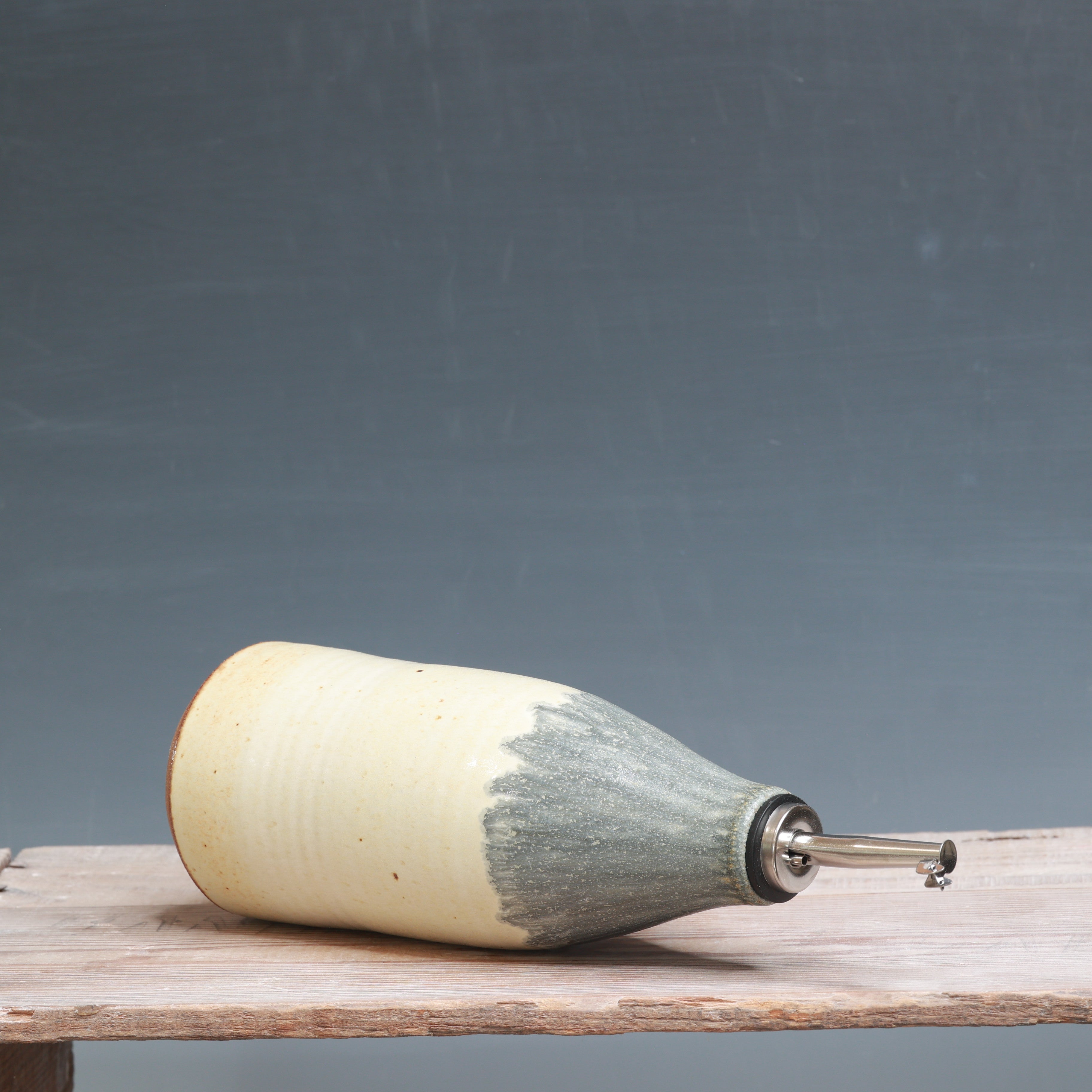 Blue Ash and Salt Oil Dispenser