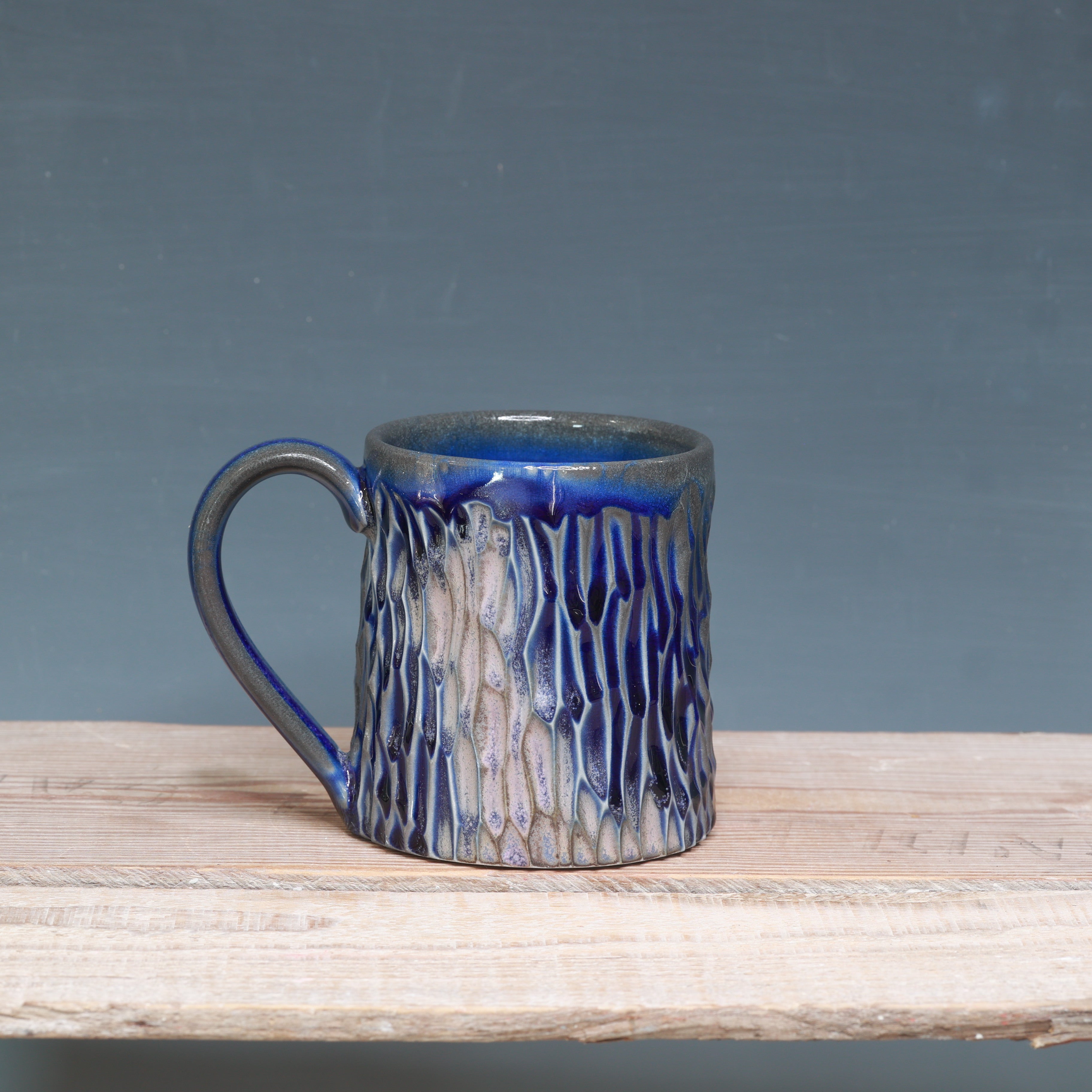 Carved Soda Mug - 13 oz.