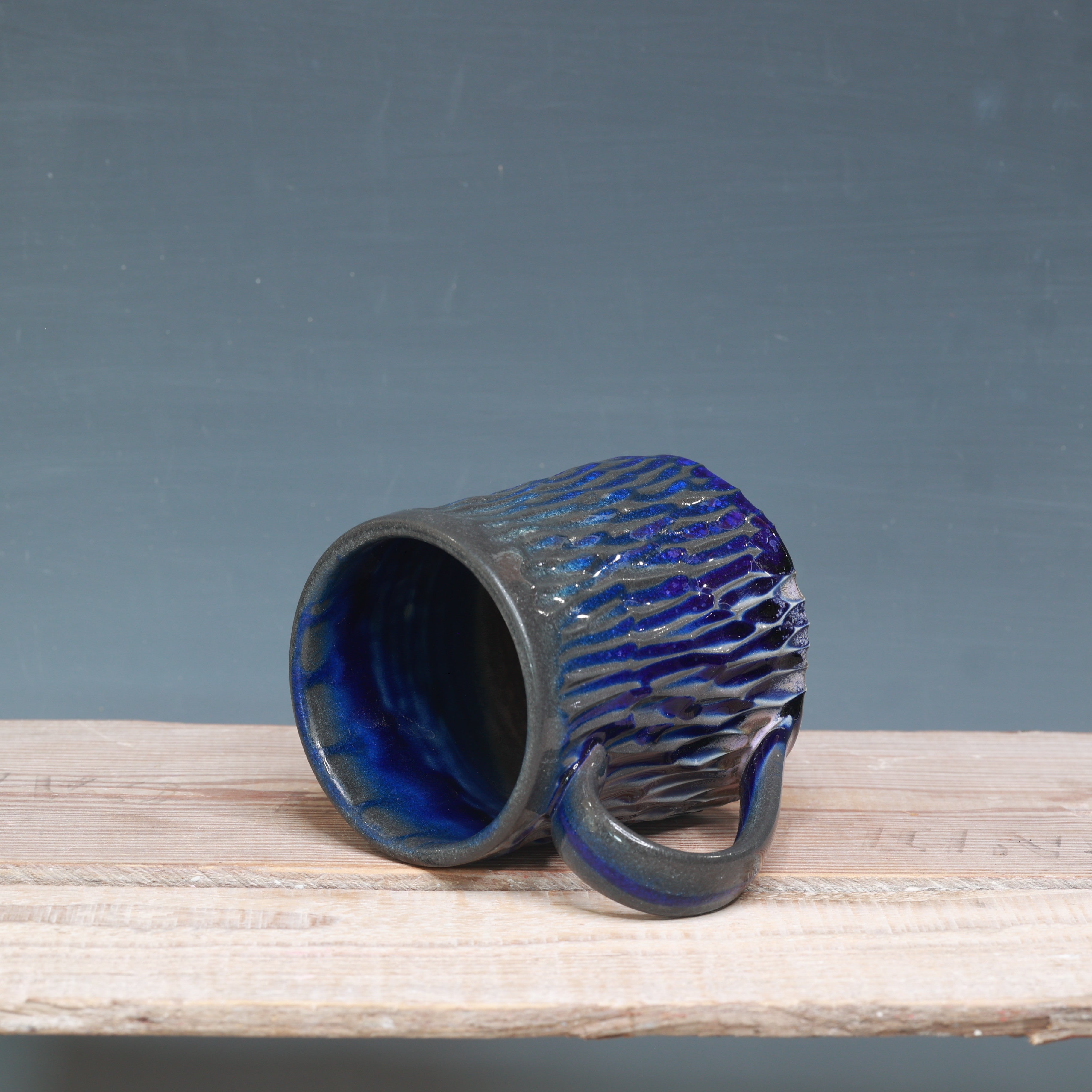 Carved Soda Mug - 12 oz.