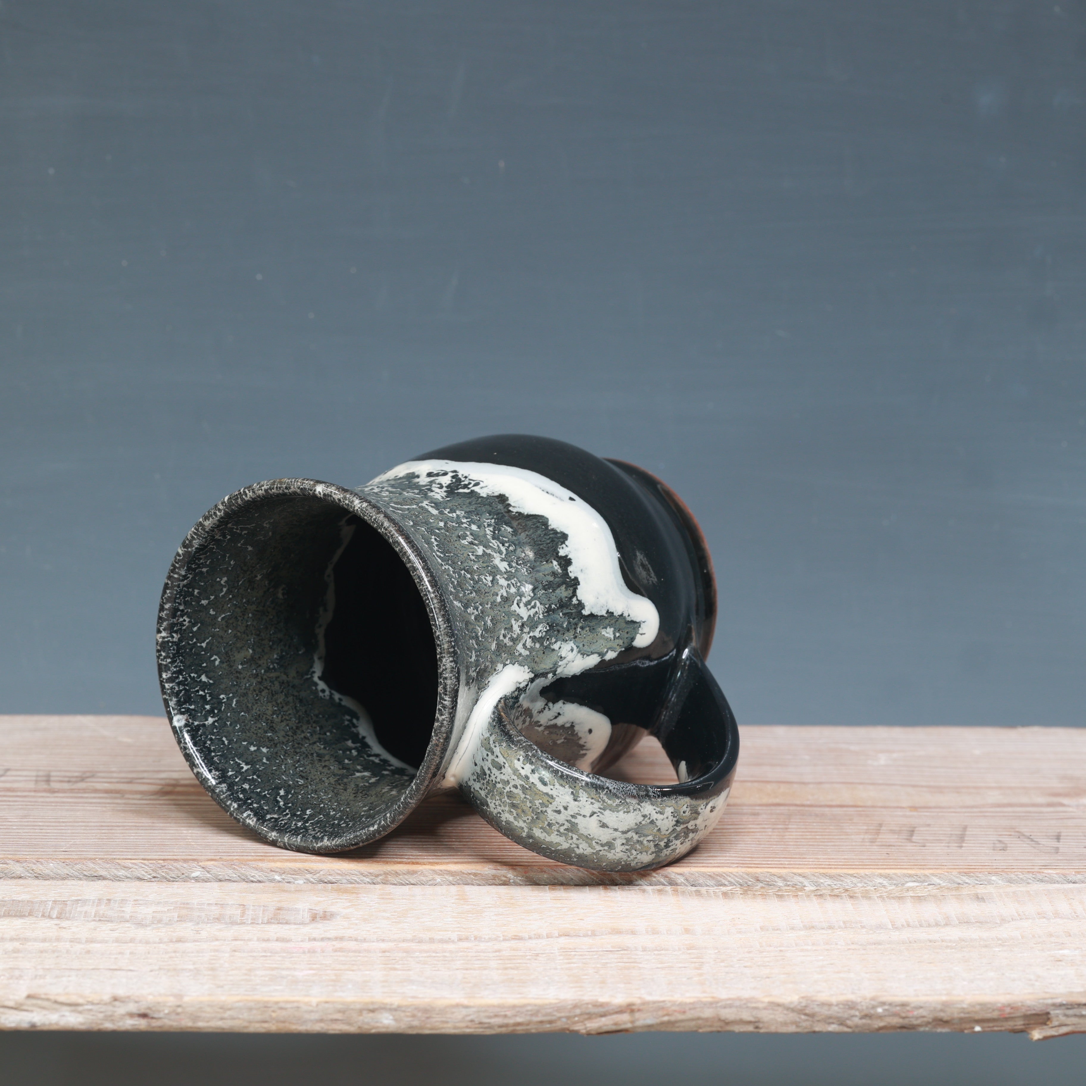 Black and White mug 15 oz.