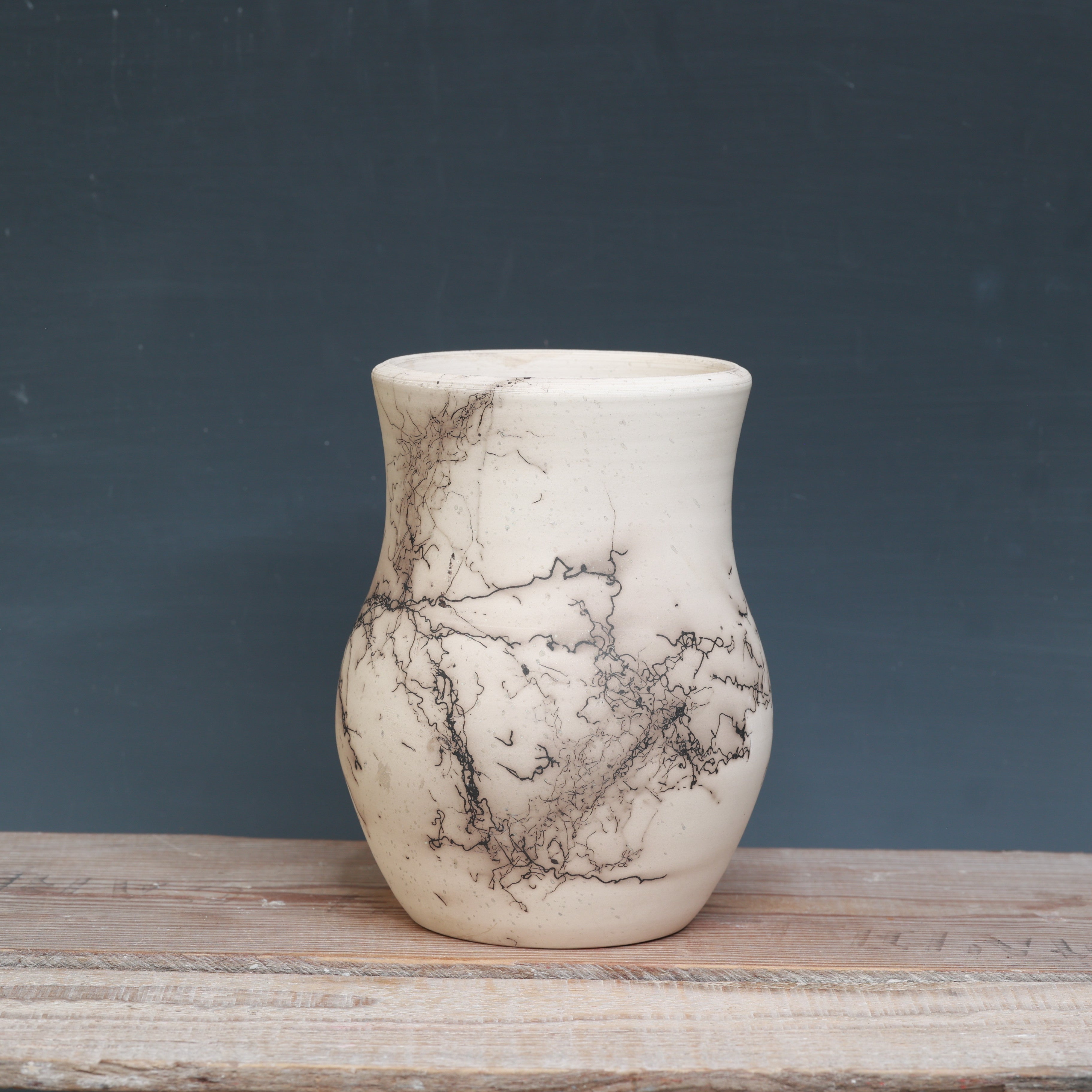Raku Vase