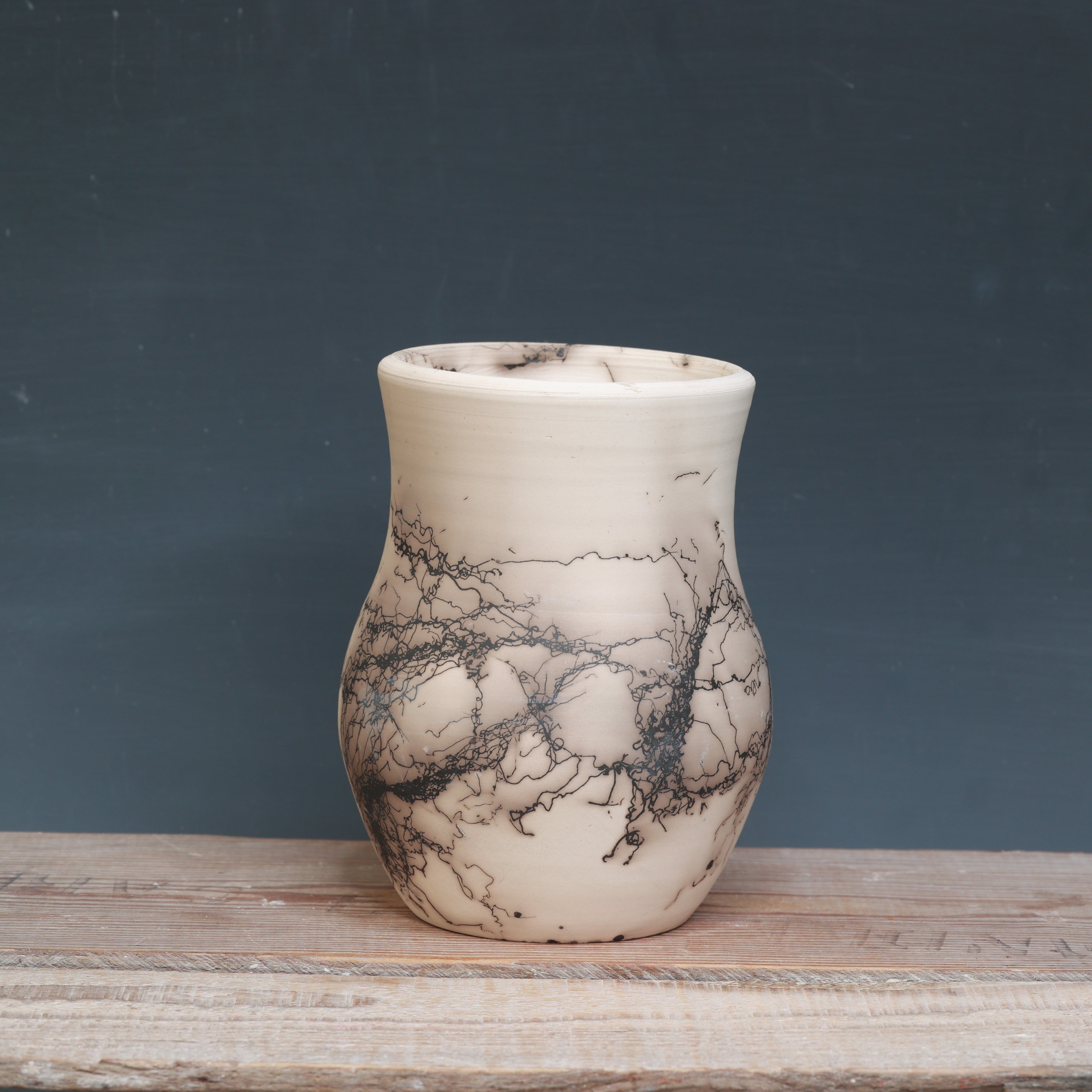 Raku Vase