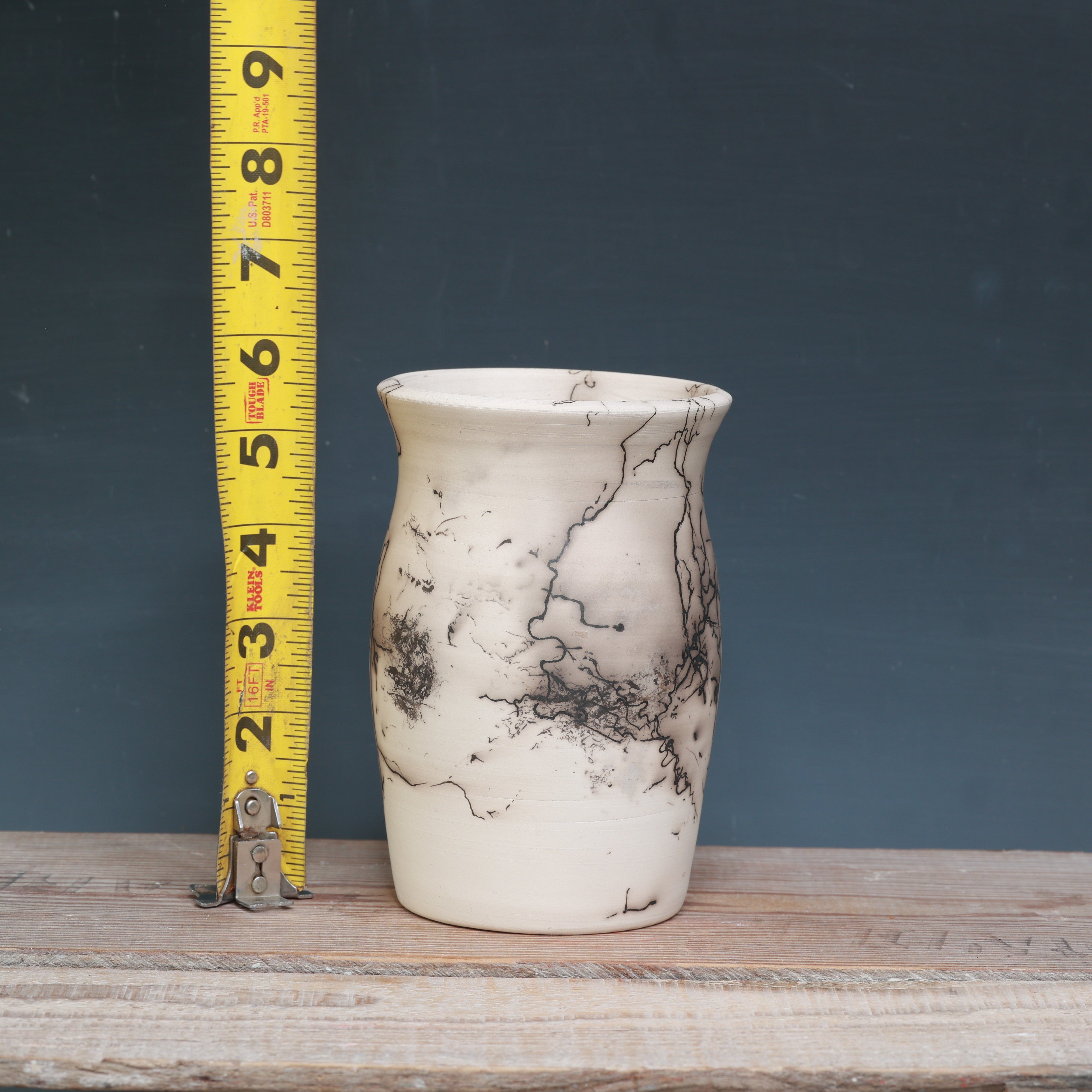 Raku Vase