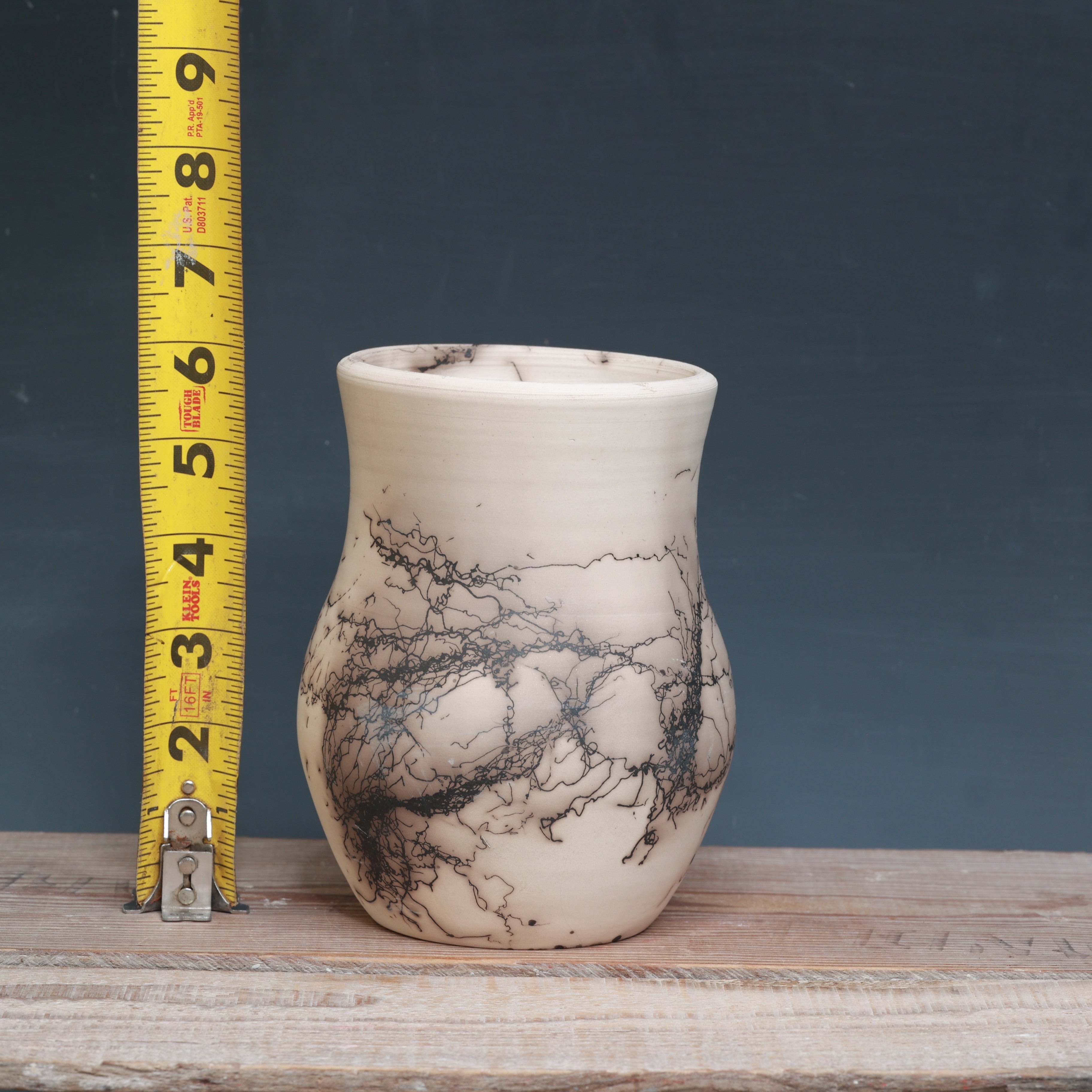 Raku Vase