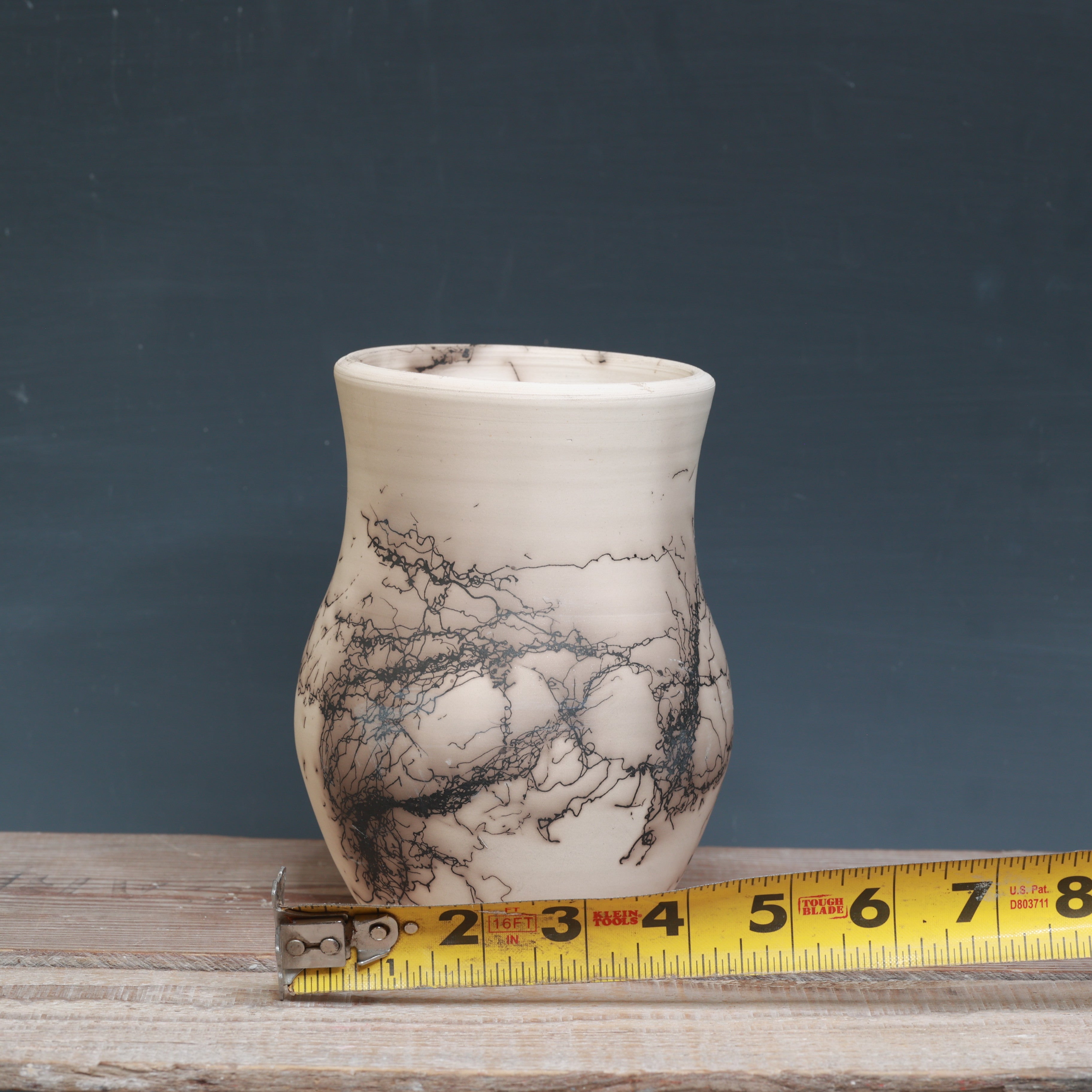 Raku Vase
