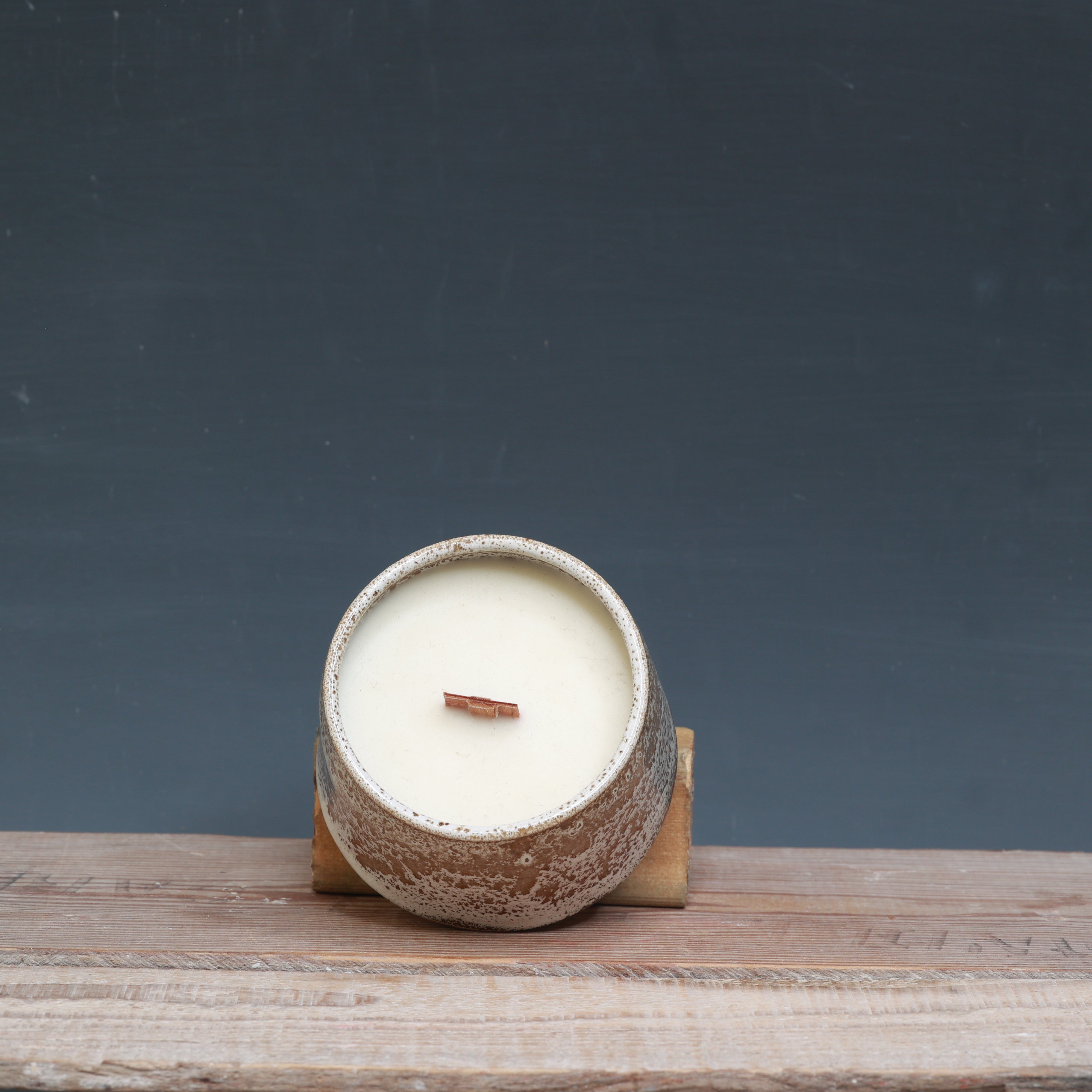 White and Alabaster Candle