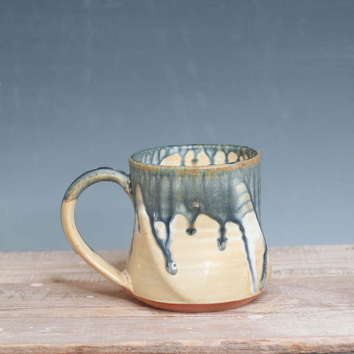 Salt and Blue Ash Mug 13-14 oz.