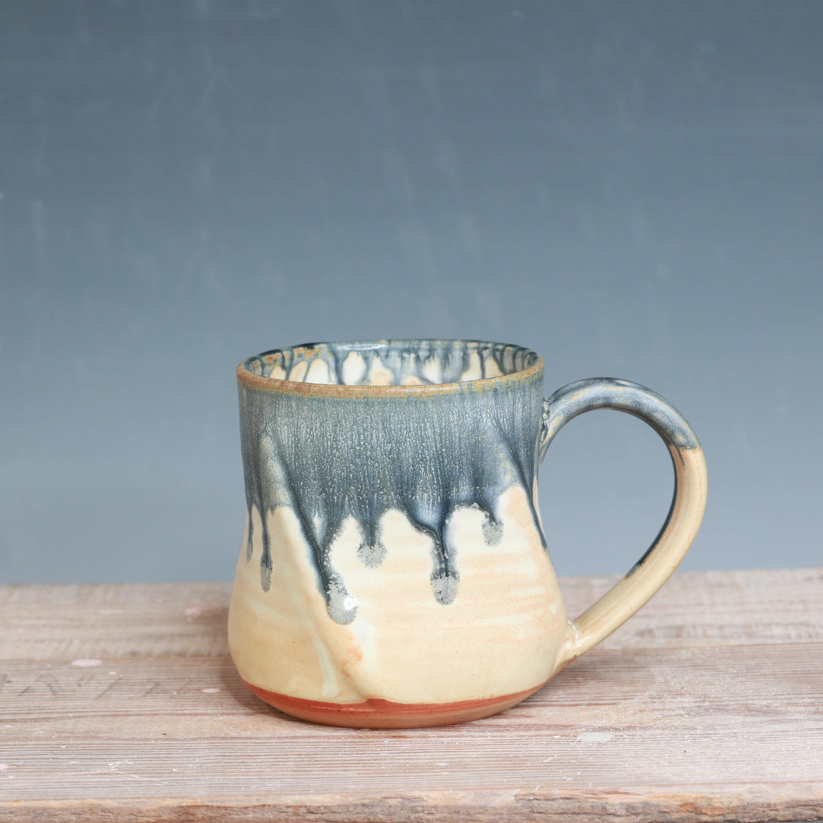 Salt and Blue Ash Mug 13-14 oz.
