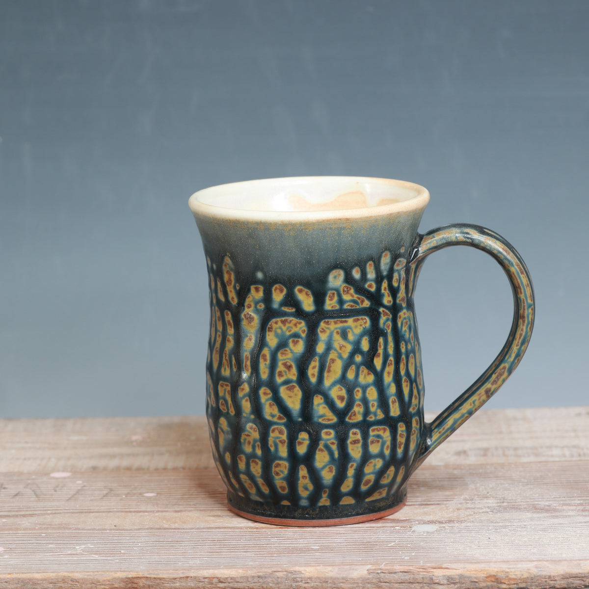 Blue Ash and Salt Mug 15 oz.